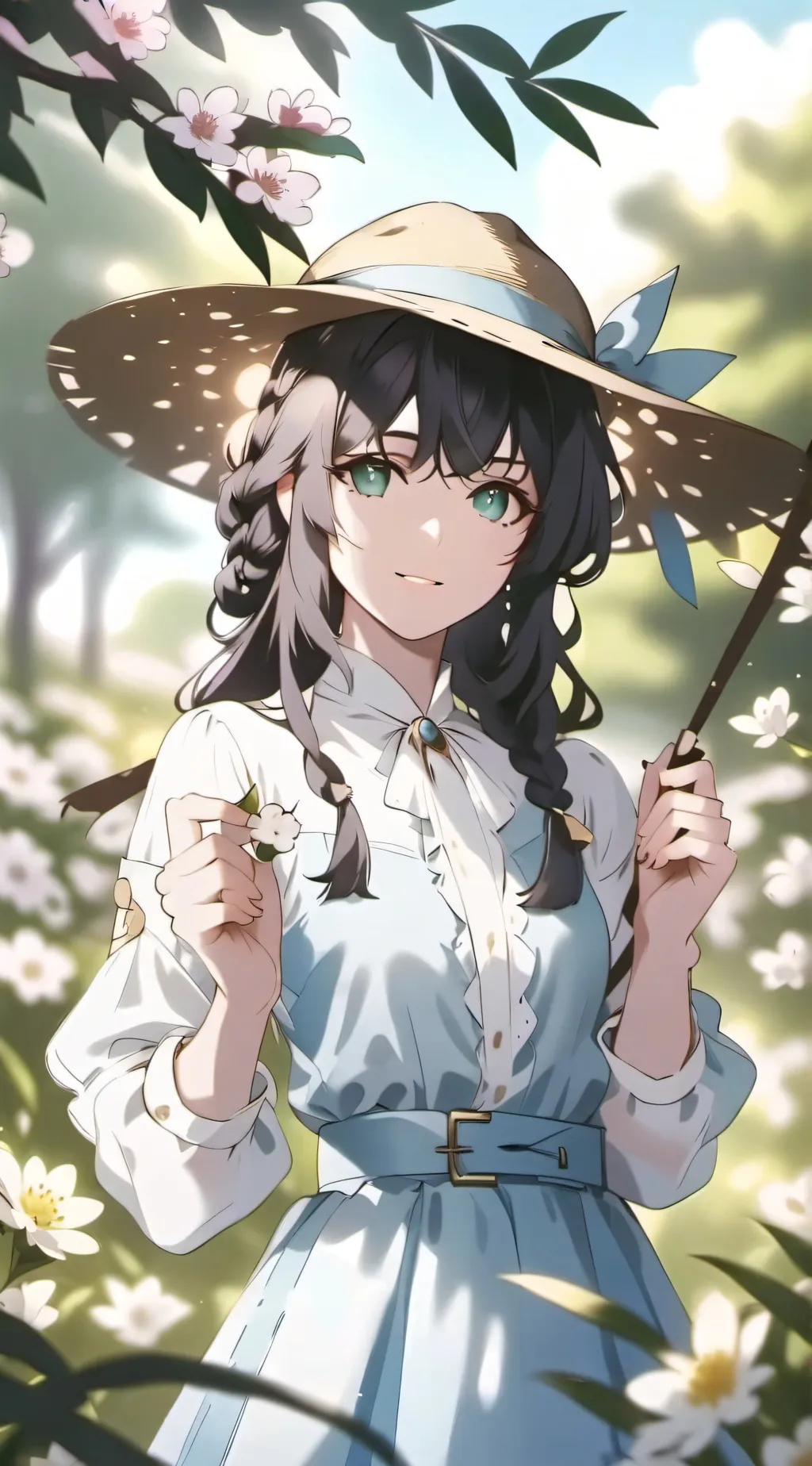 ai character: gwen background