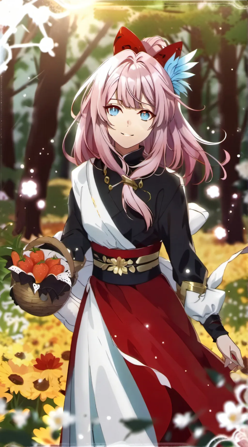 ai character: celeste background