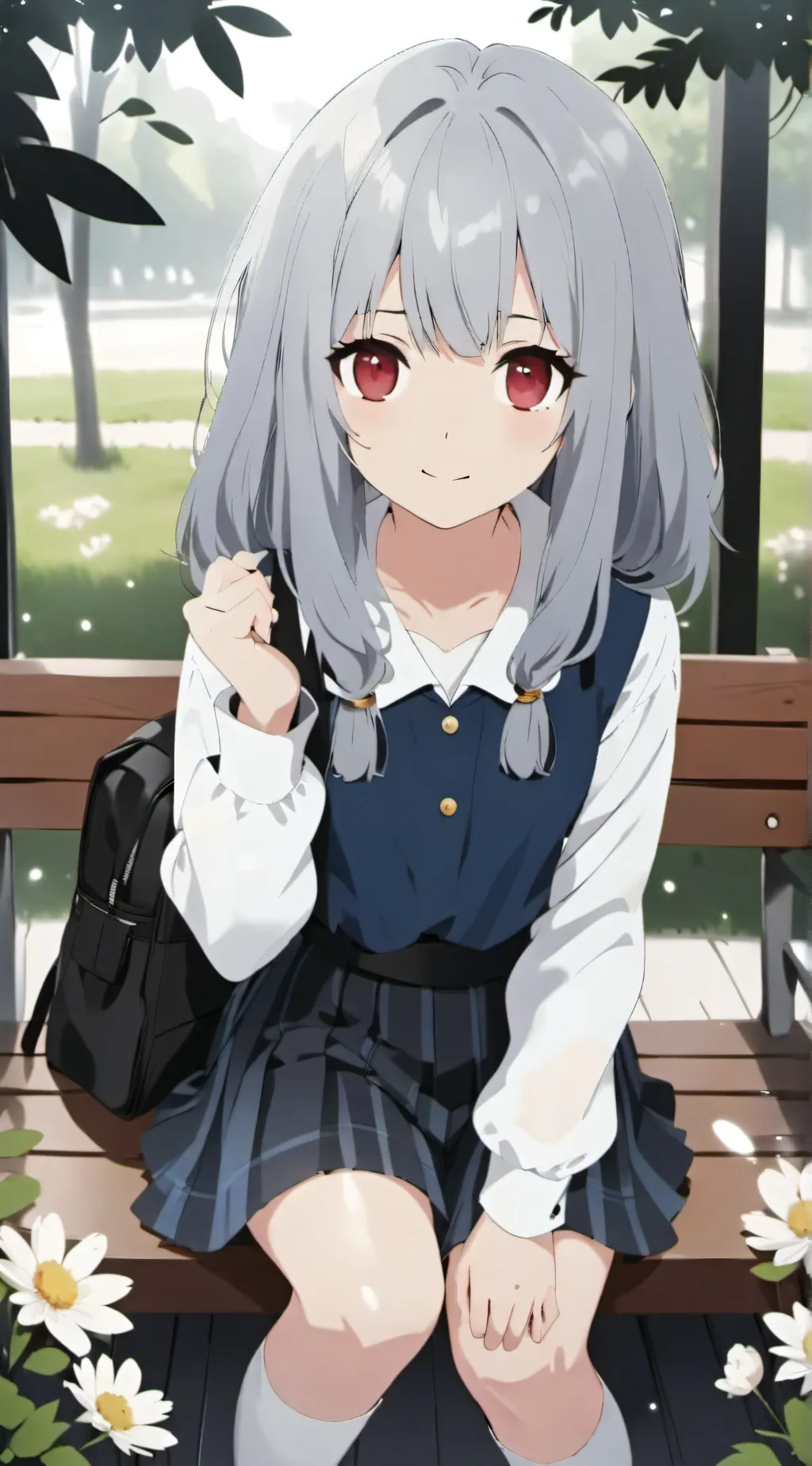 ai character: ally background