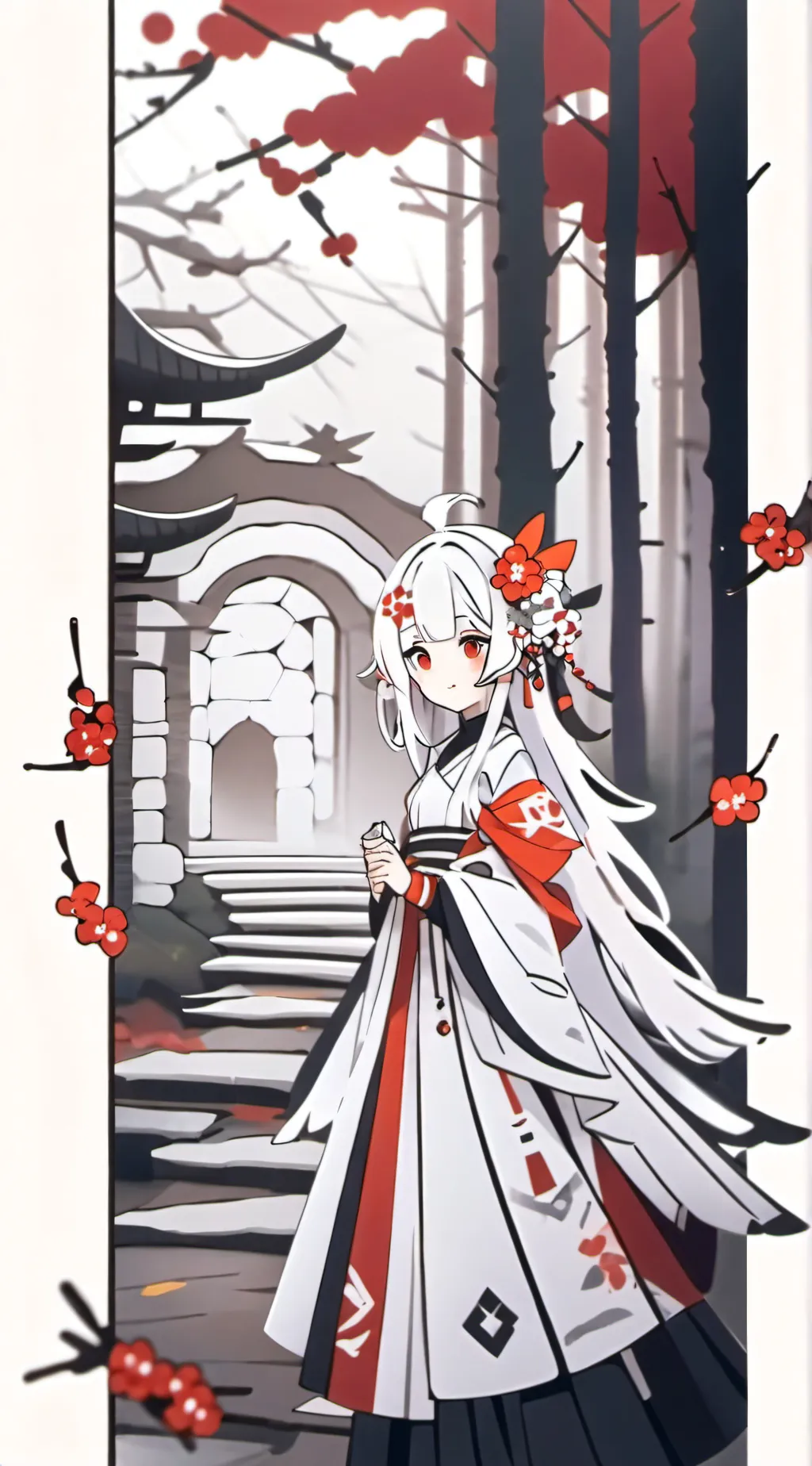 ai character: NO background