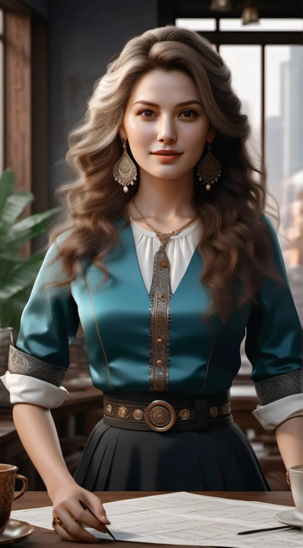 ai character: Bought you  background