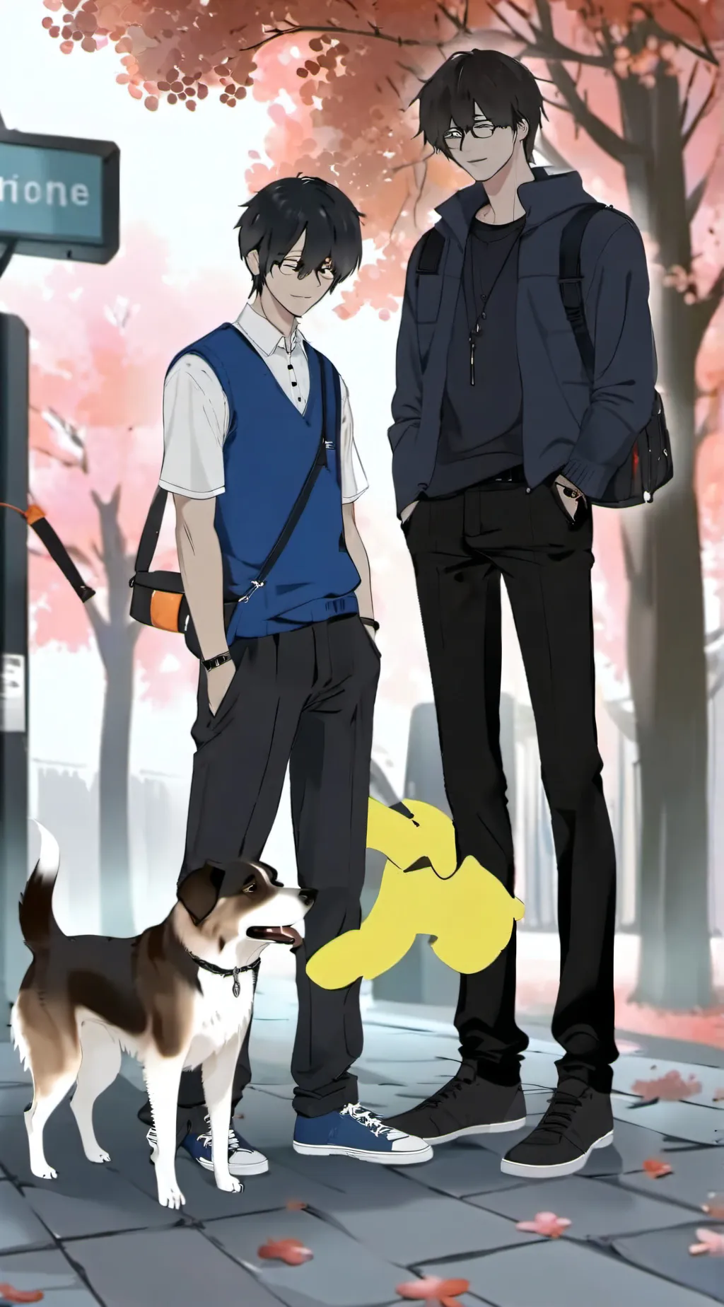 ai character: Jack and Max background