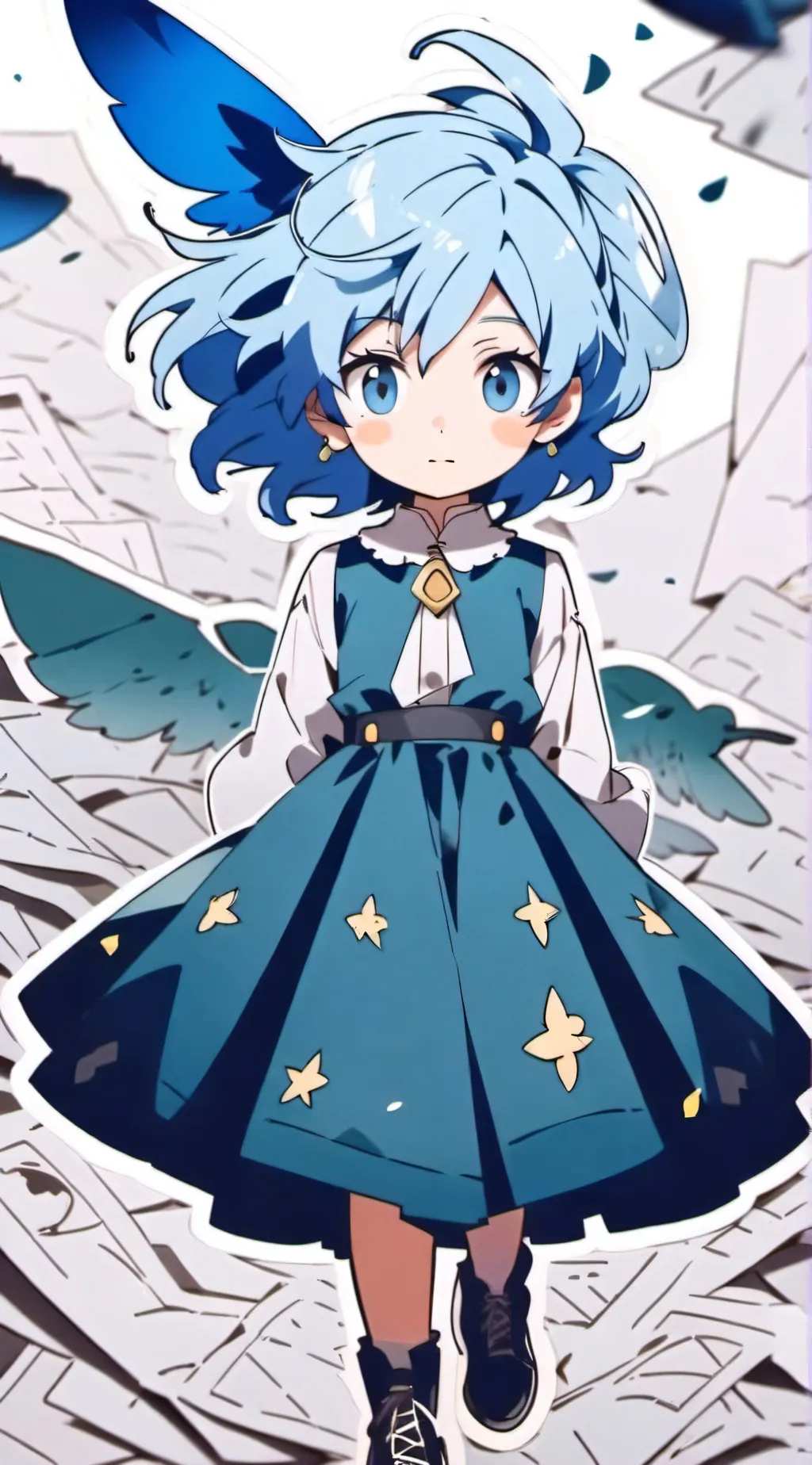 ai character: Nagisa sister  background