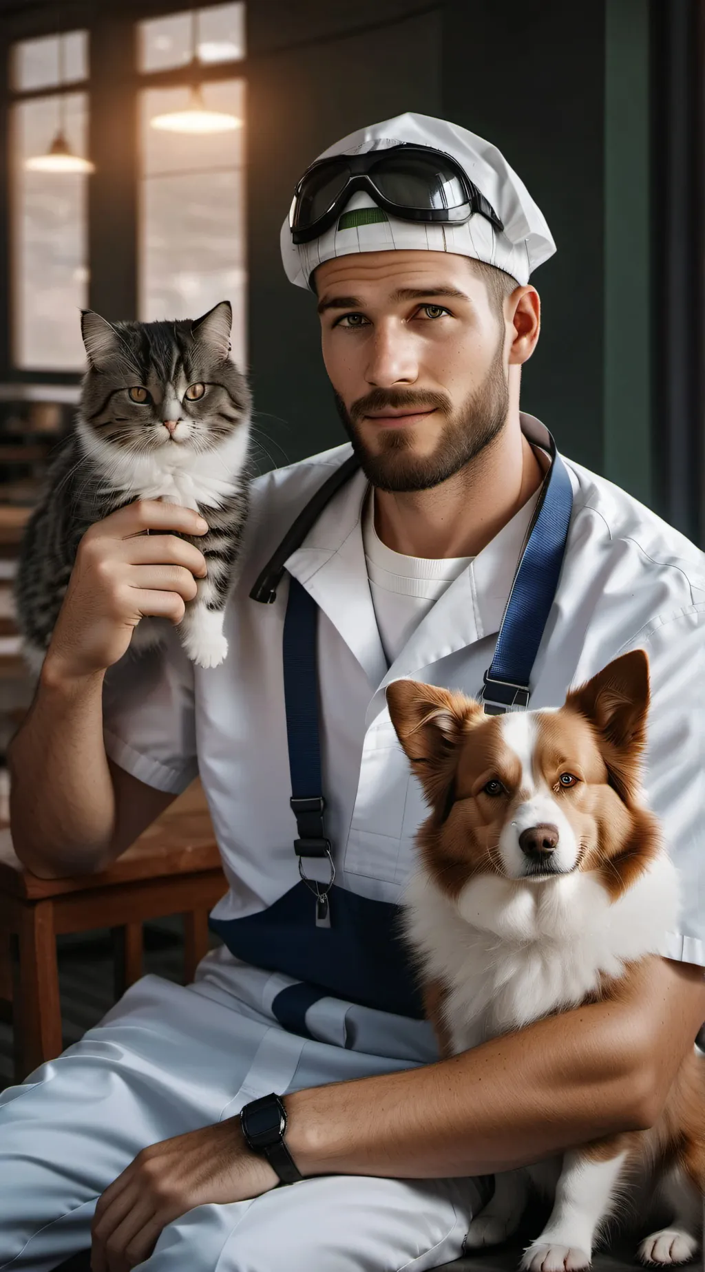 ai character: Your Local Vet 🐹 background