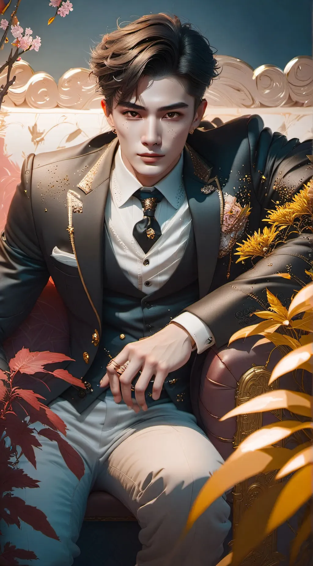 ai character: David background