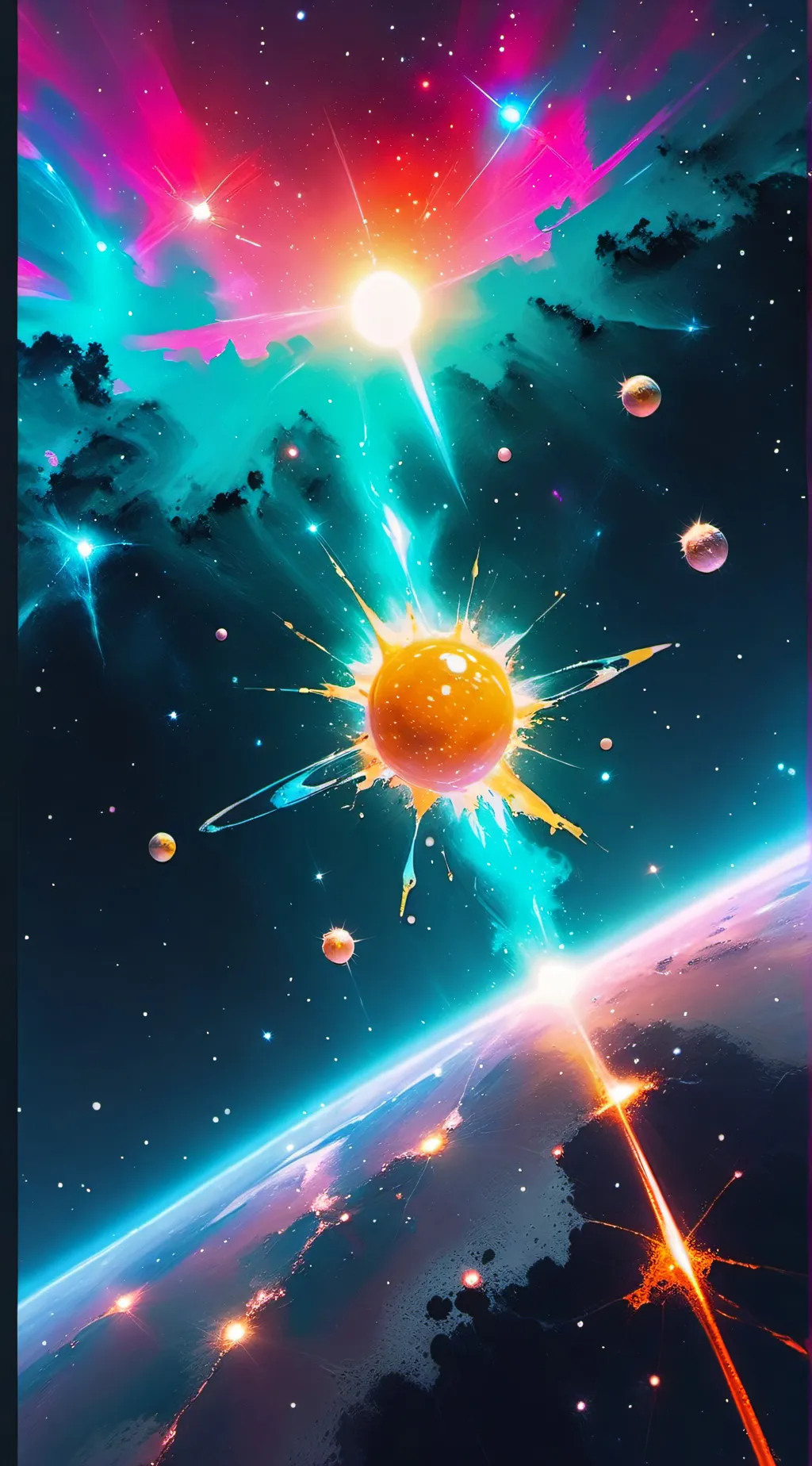 ai character: Sundrop & Moondrop background