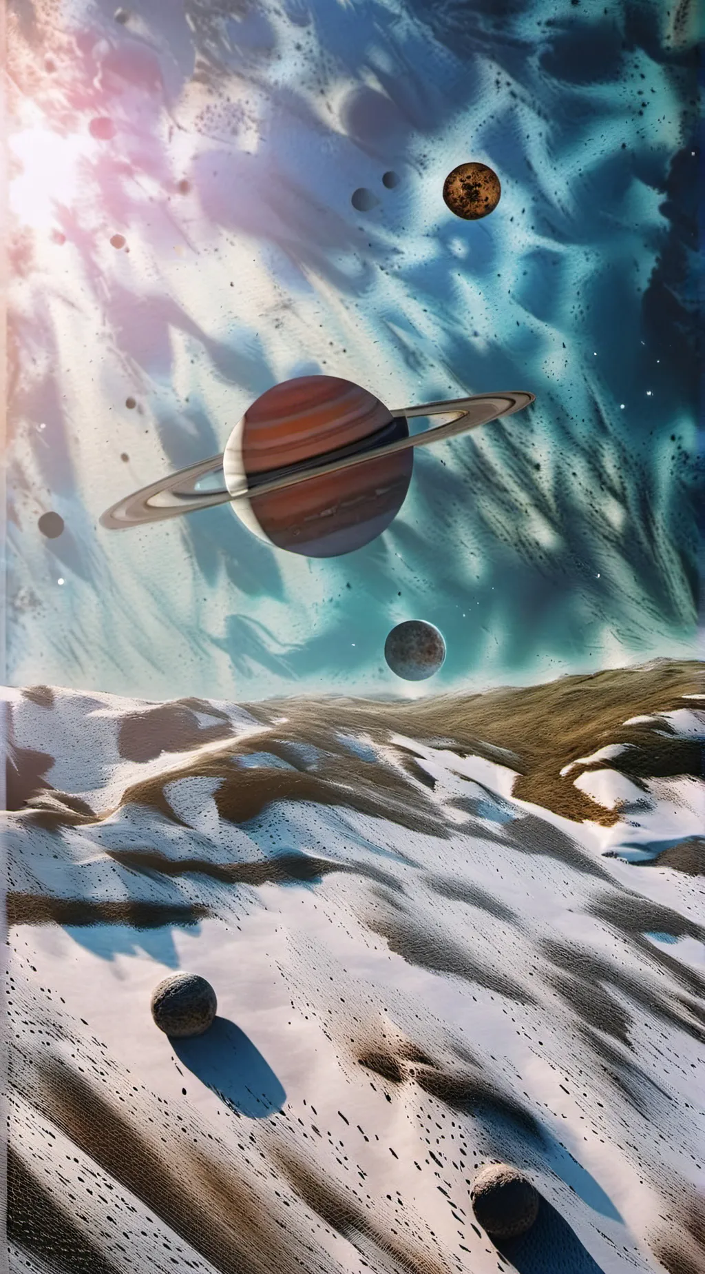 ai character: Solarballs & Fpe background