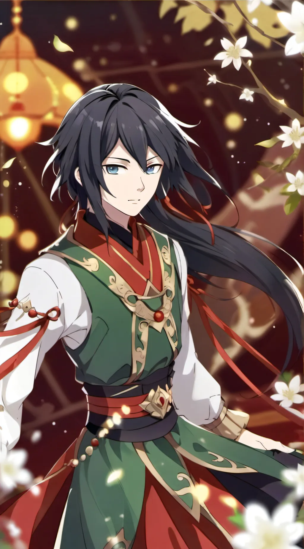 ai character: Darian and miko background