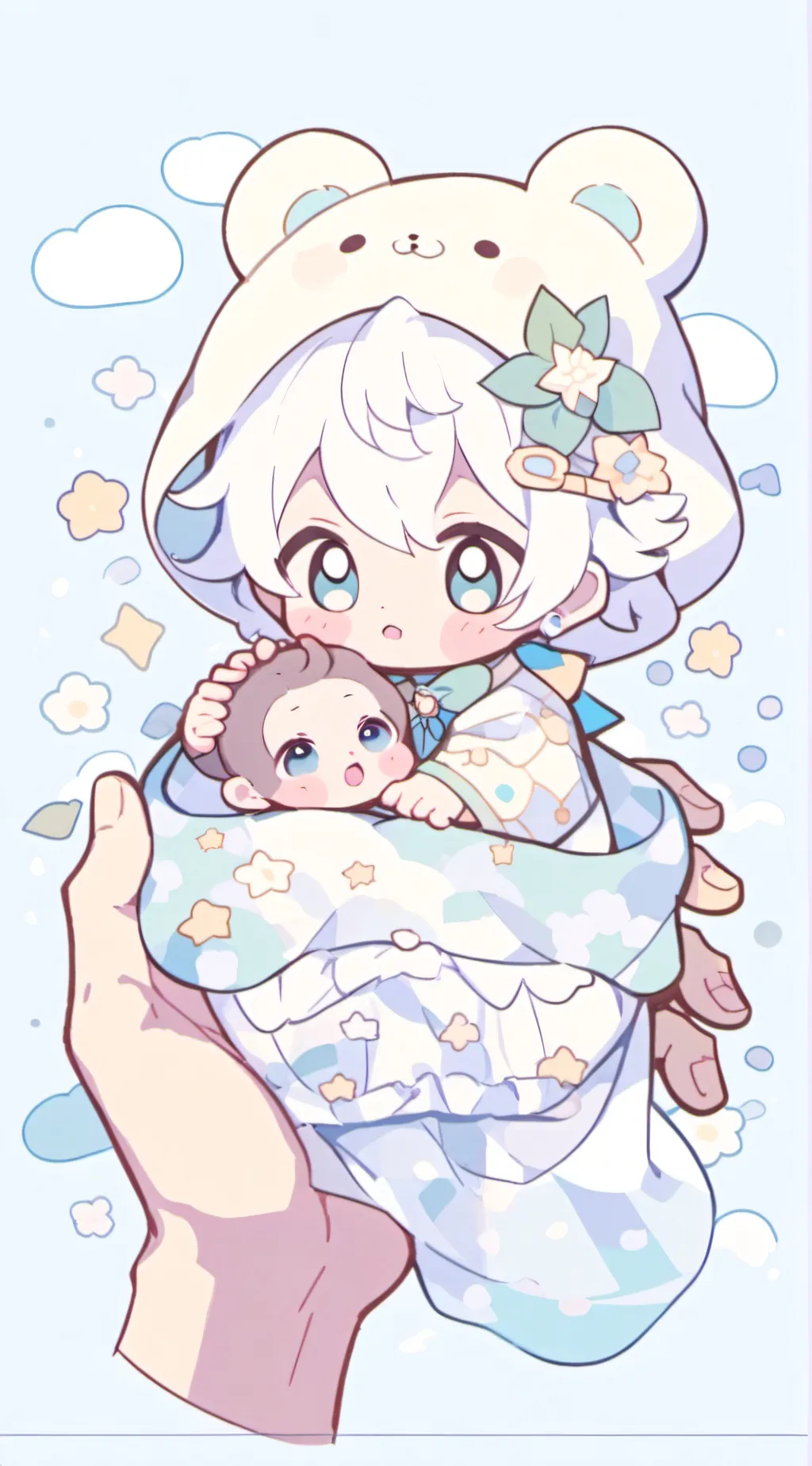 ai character: poto background