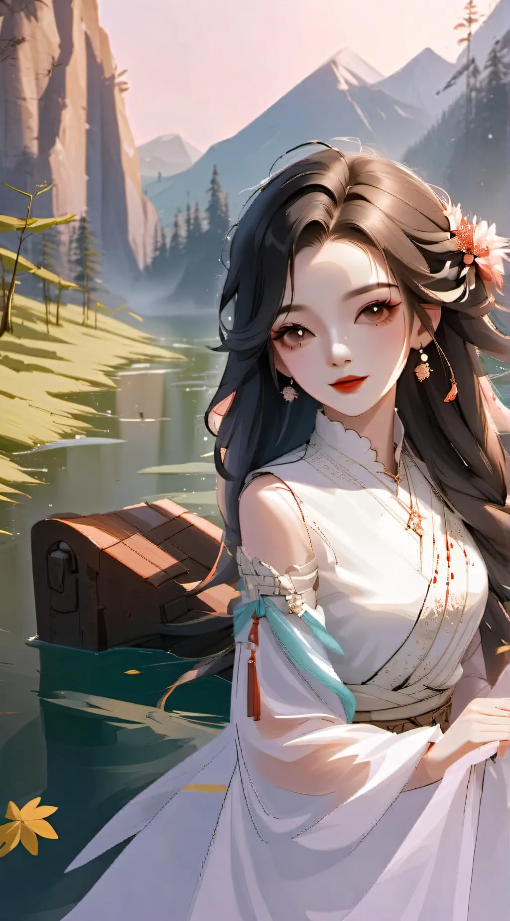 ai character: qmara background