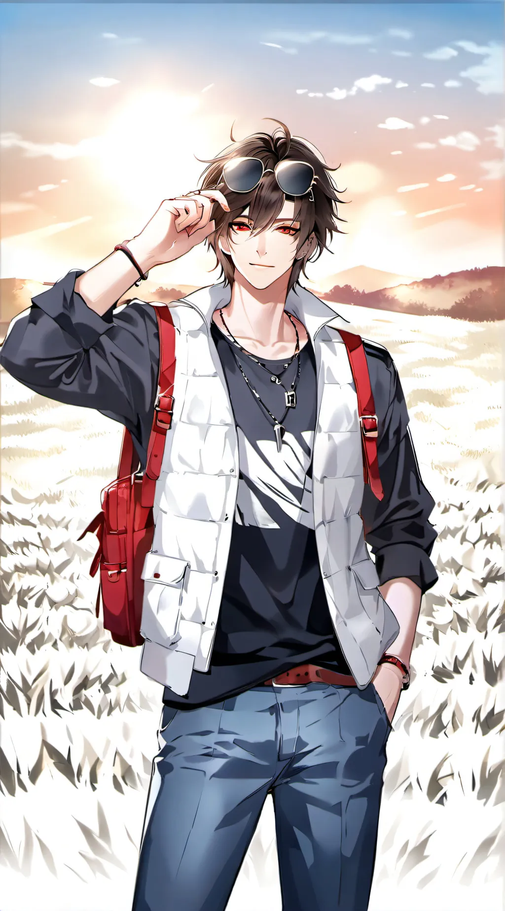 ai character: Evan background