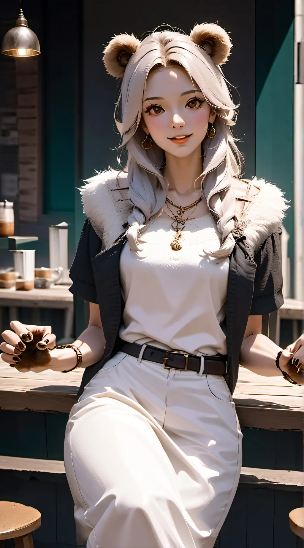 ai character: Beebee background