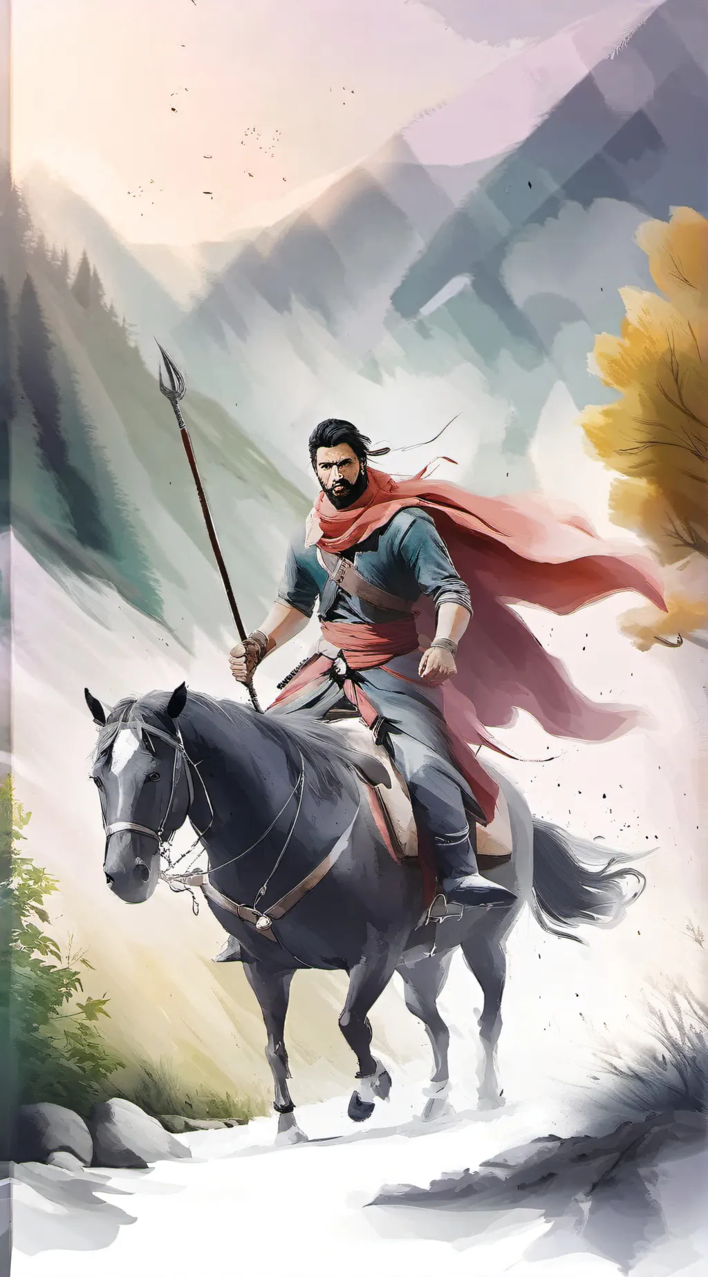 ai character: millllk background