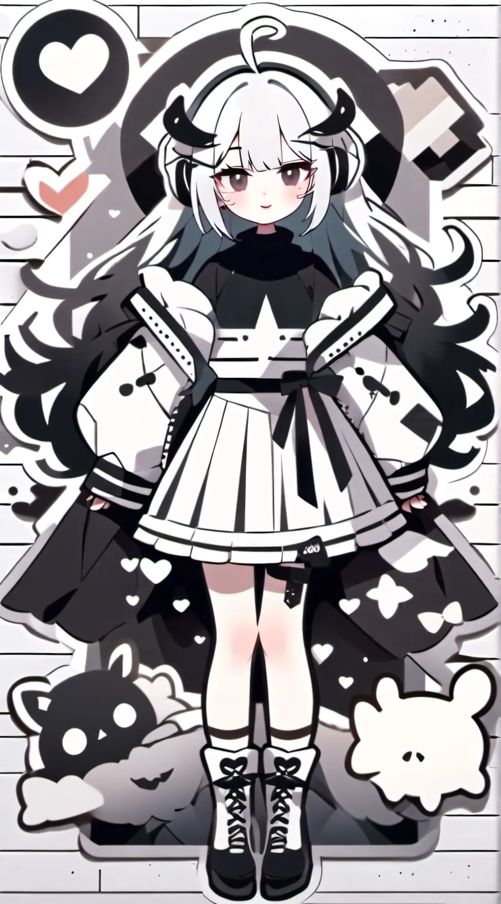 ai character: SRV SCHOOL!  background