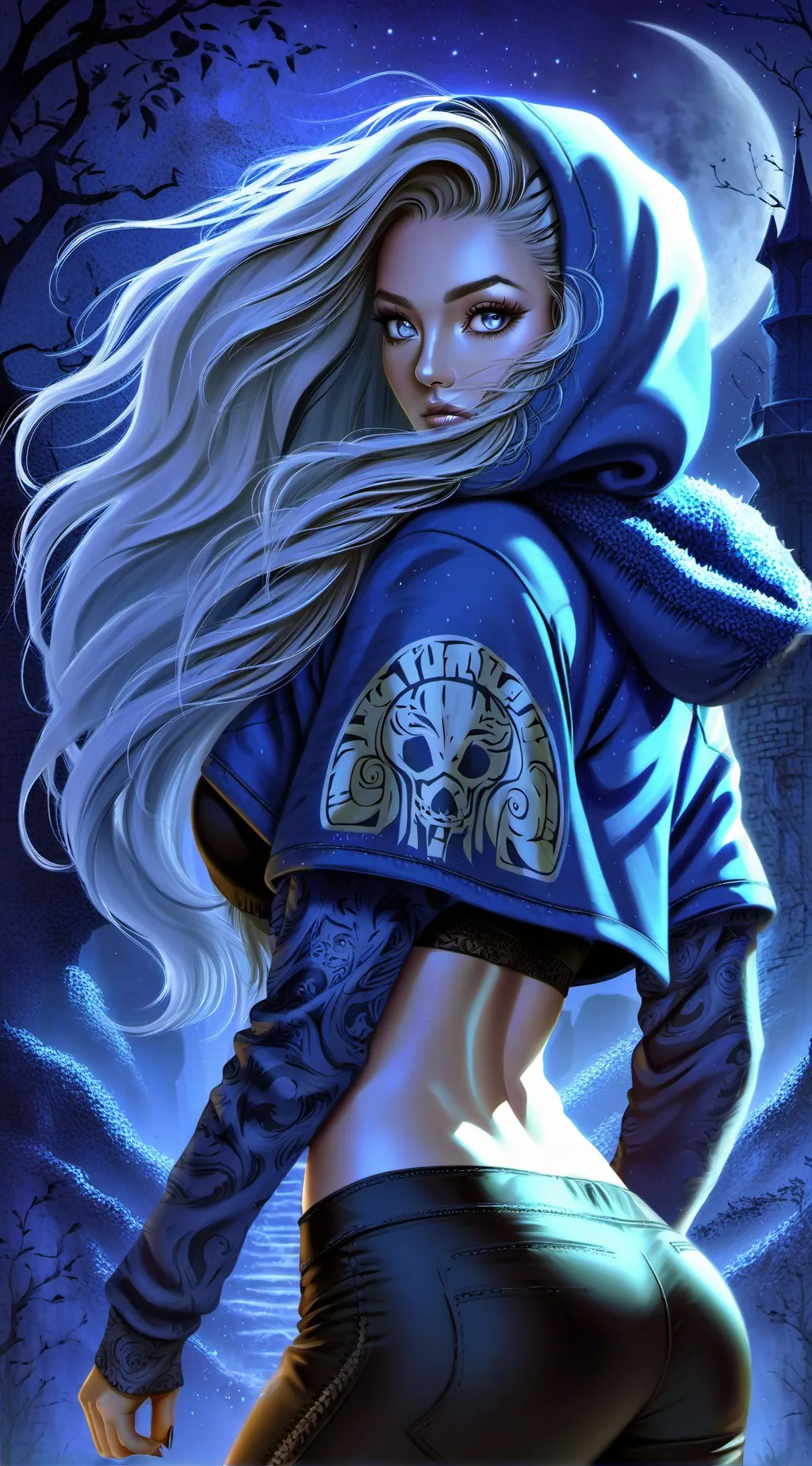 ai character: Karoline background