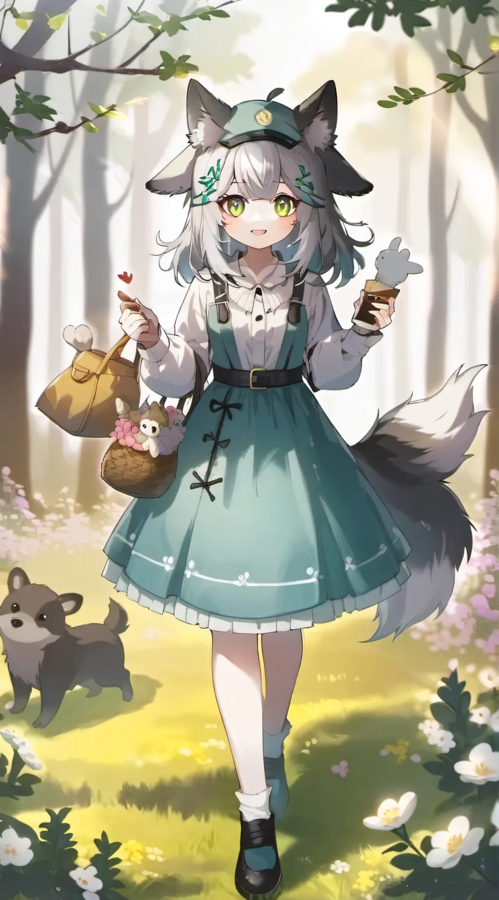 ai character: Luna! -+ background