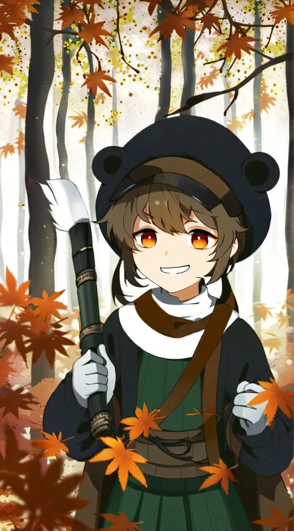 ai character: Evan Afton  background