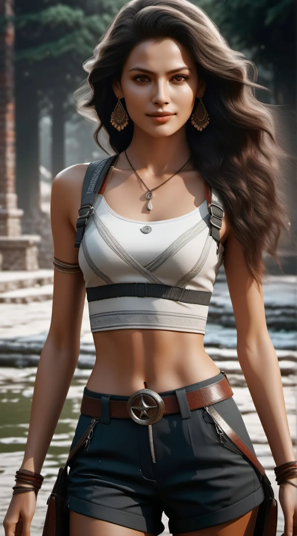 ai character: Katie  background