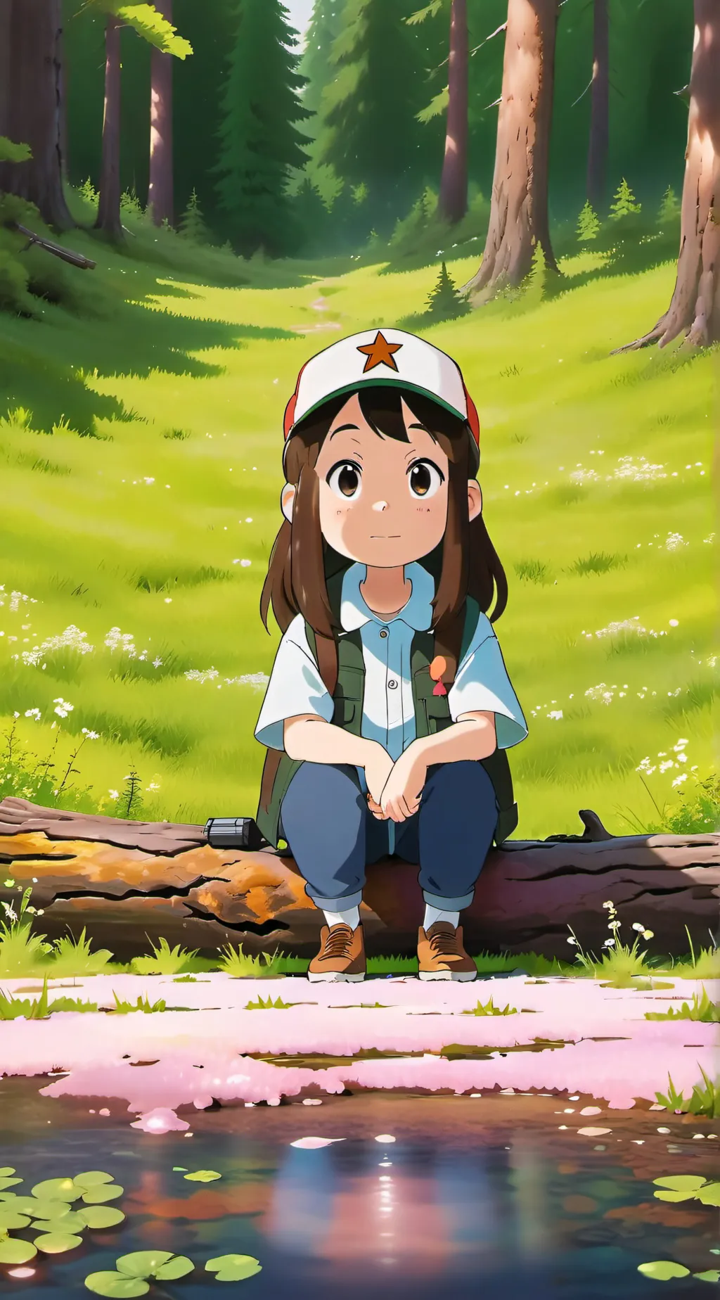 ai character: gravity falls! background