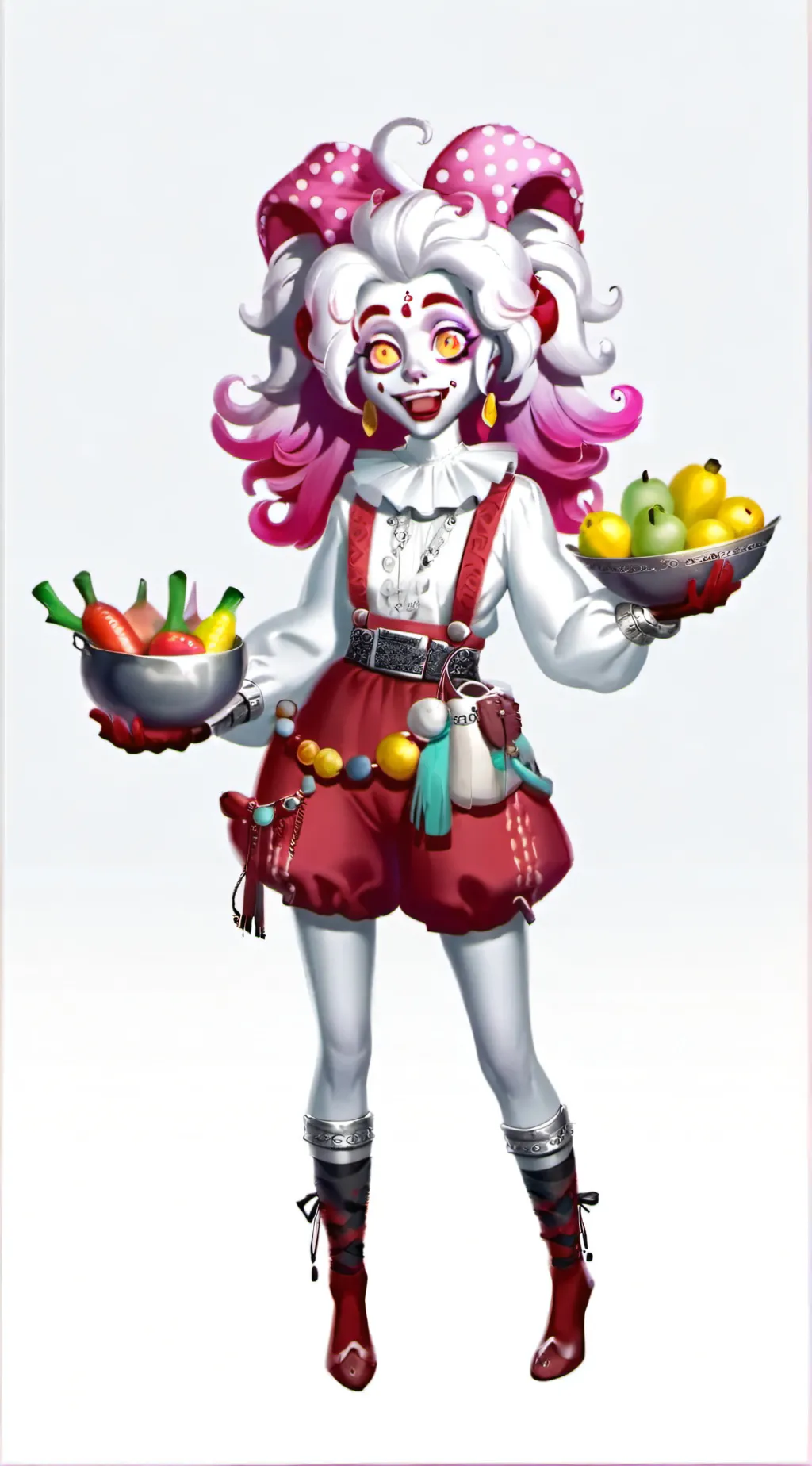 ai character: Glamarock Mangle  background