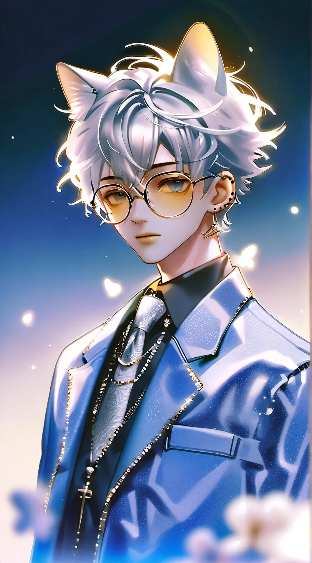 ai character: young background