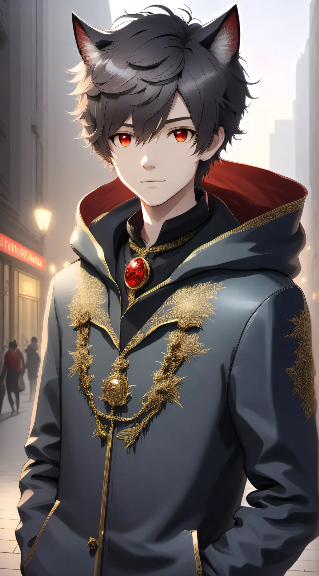 ai character: Clive background