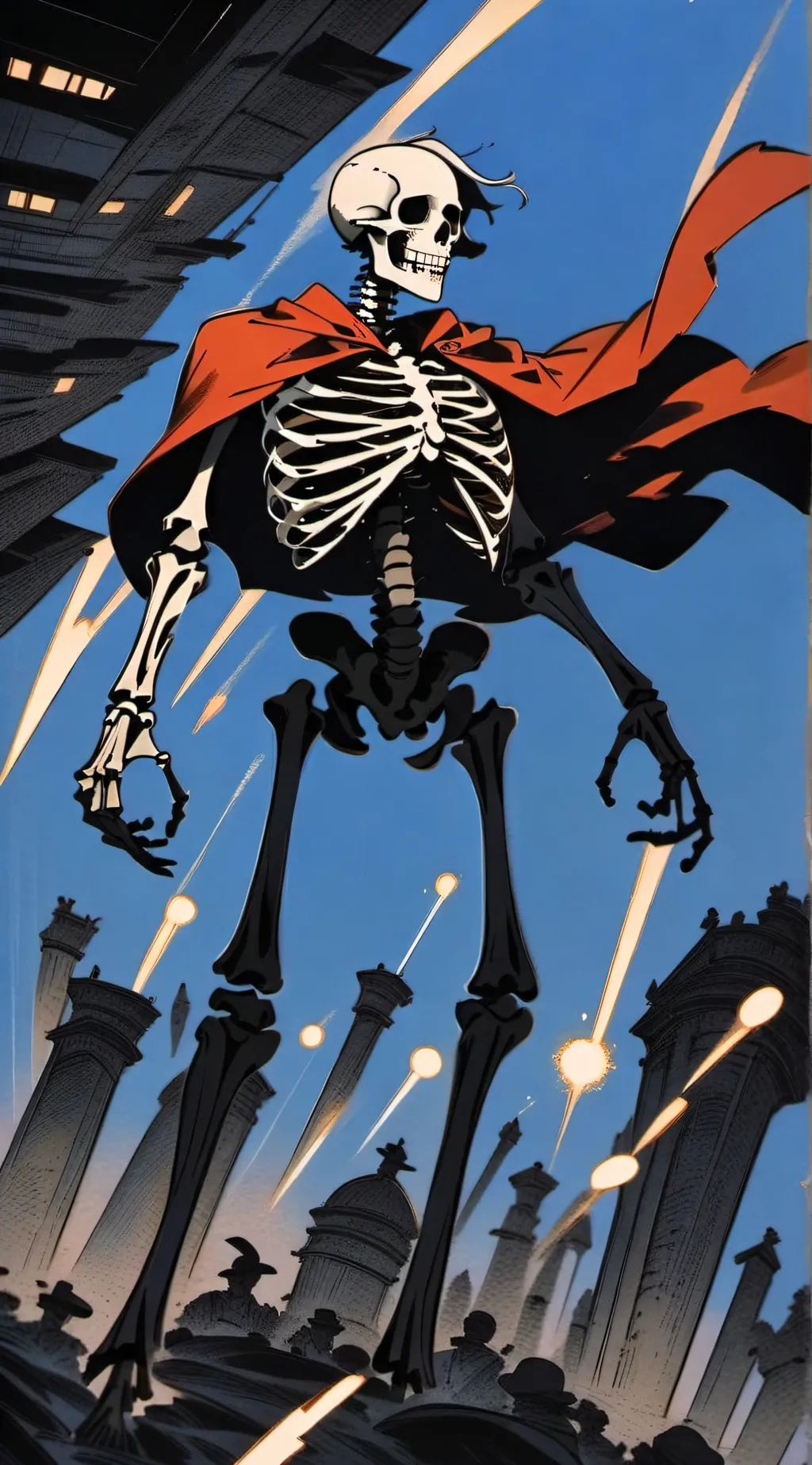 ai character: papyrus great background