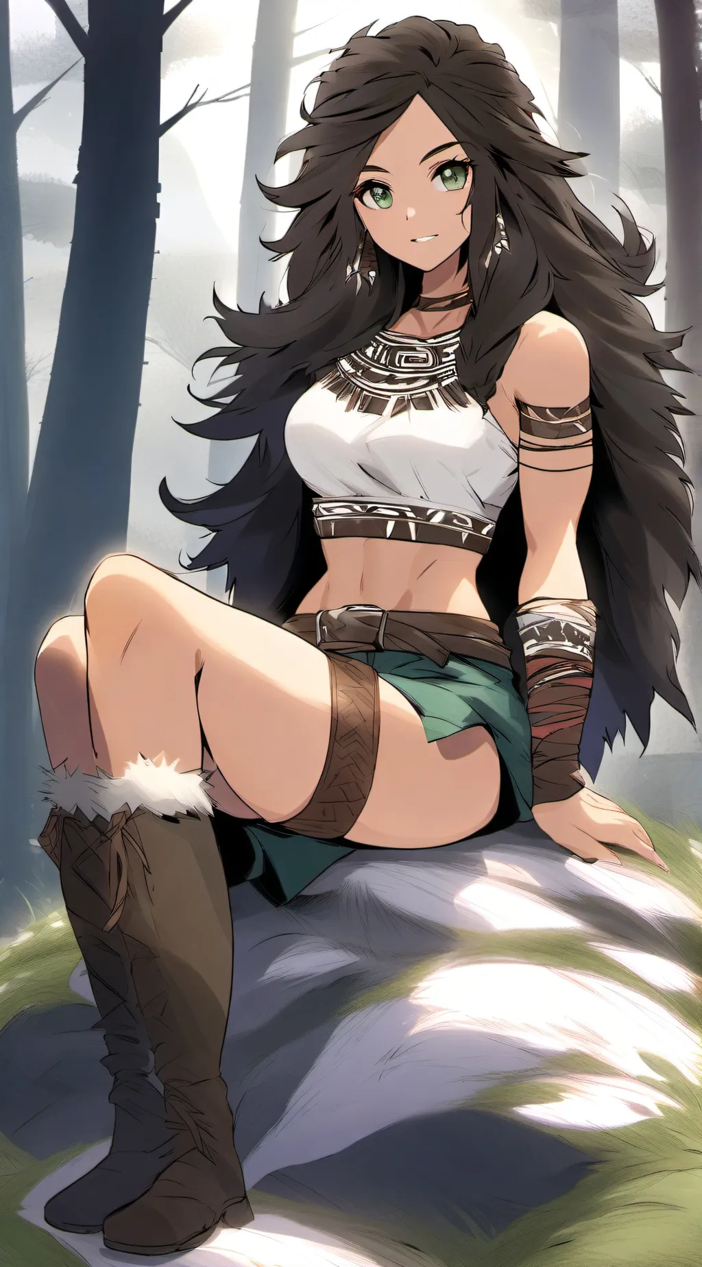 ai character: Artha  background