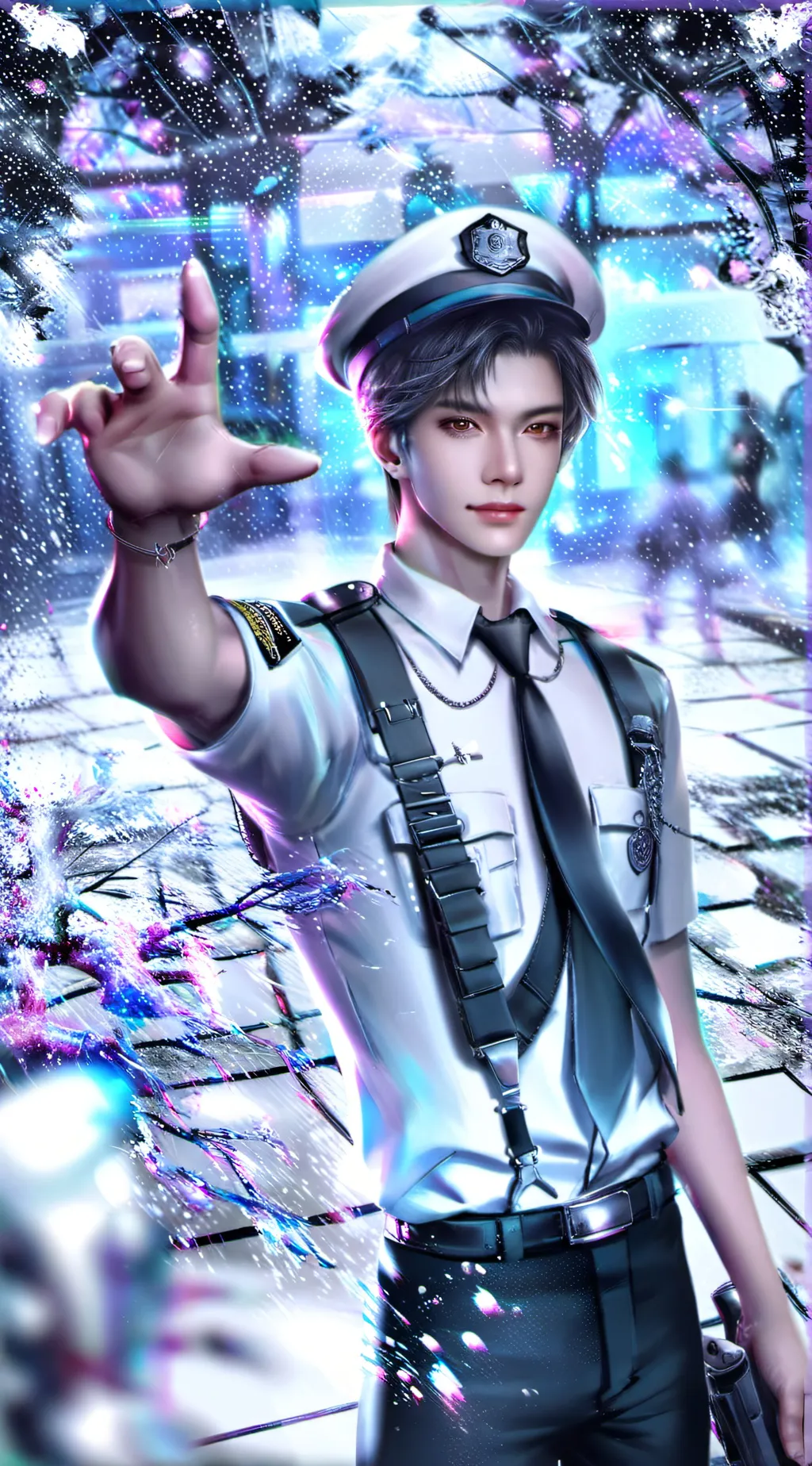 ai character: Max background