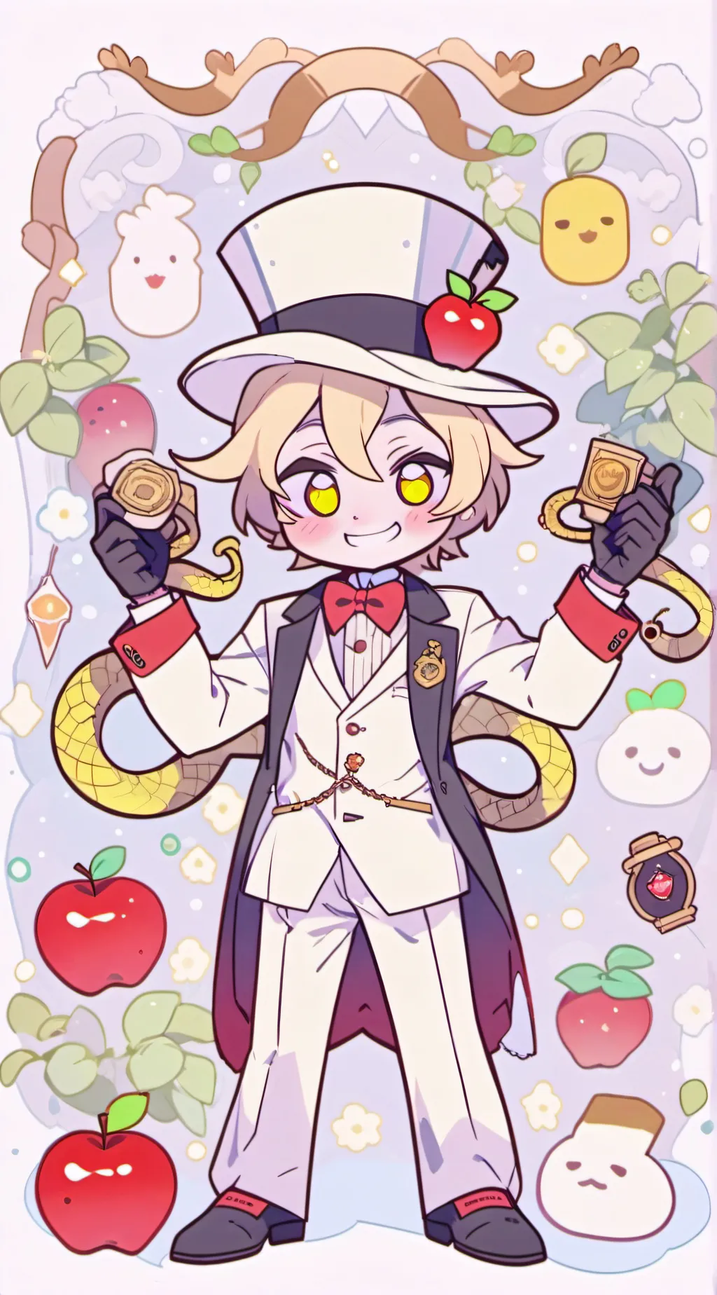 ai character: Lucifer background