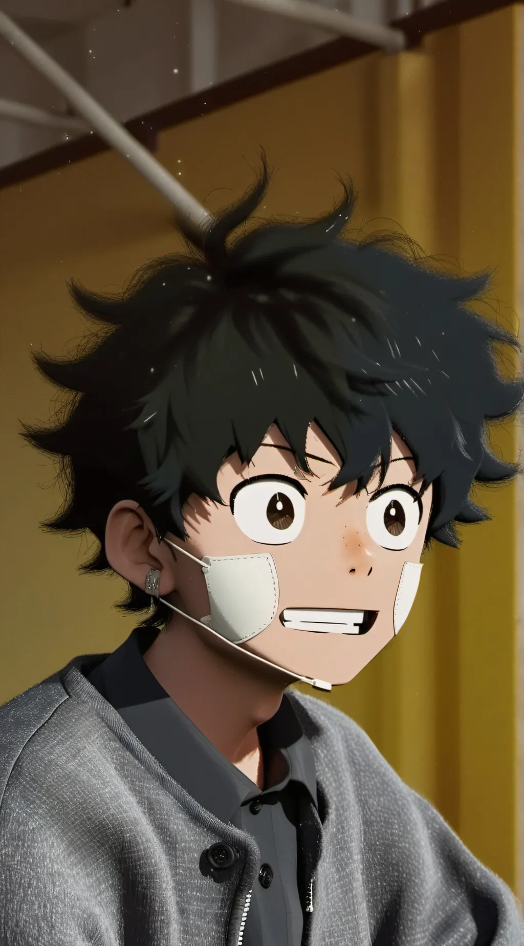 ai character: deku/Izuku Midoriy background