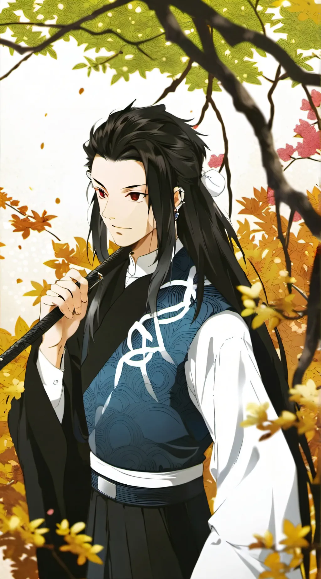 ai character: Rengoku  background