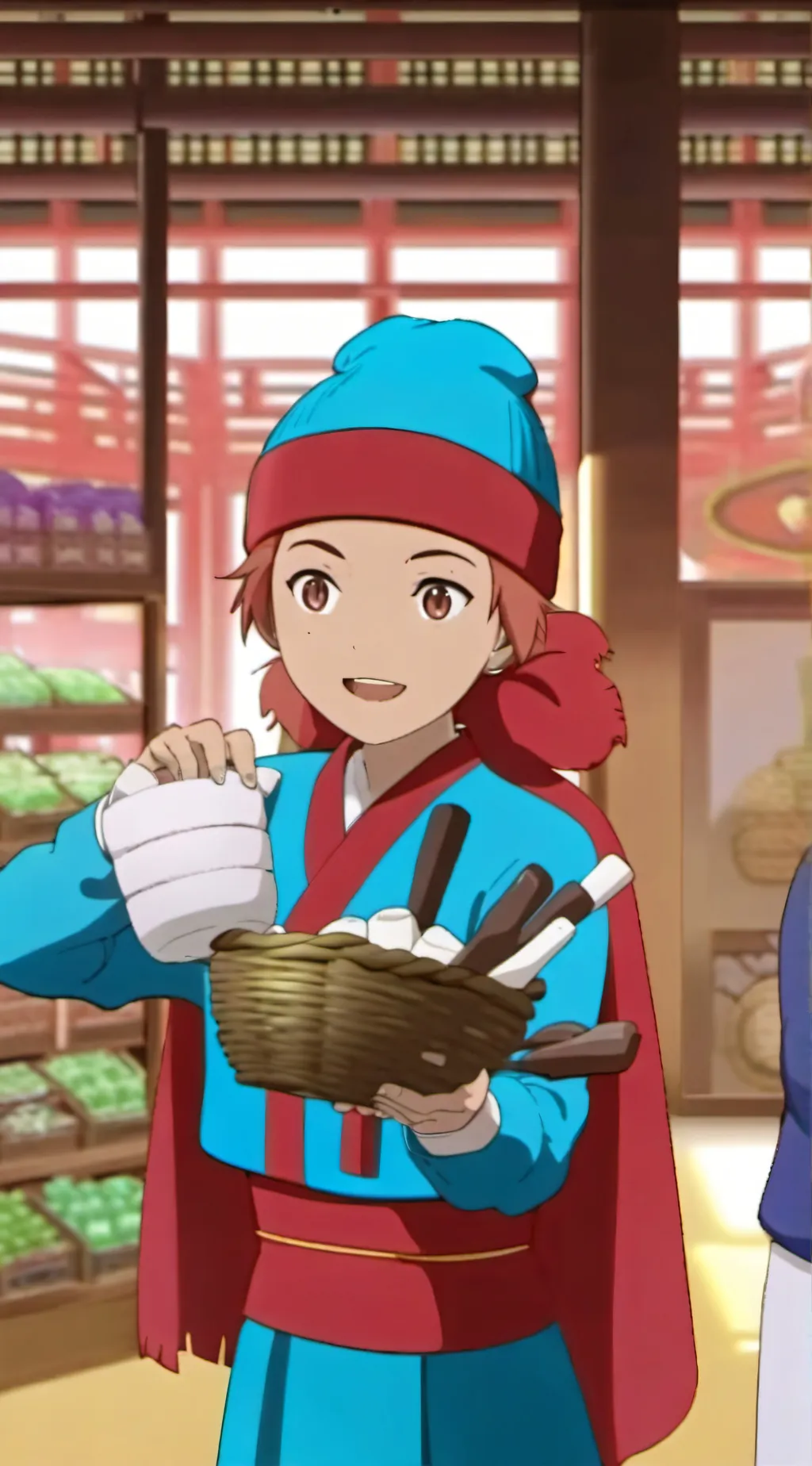 ai character: One piece  background