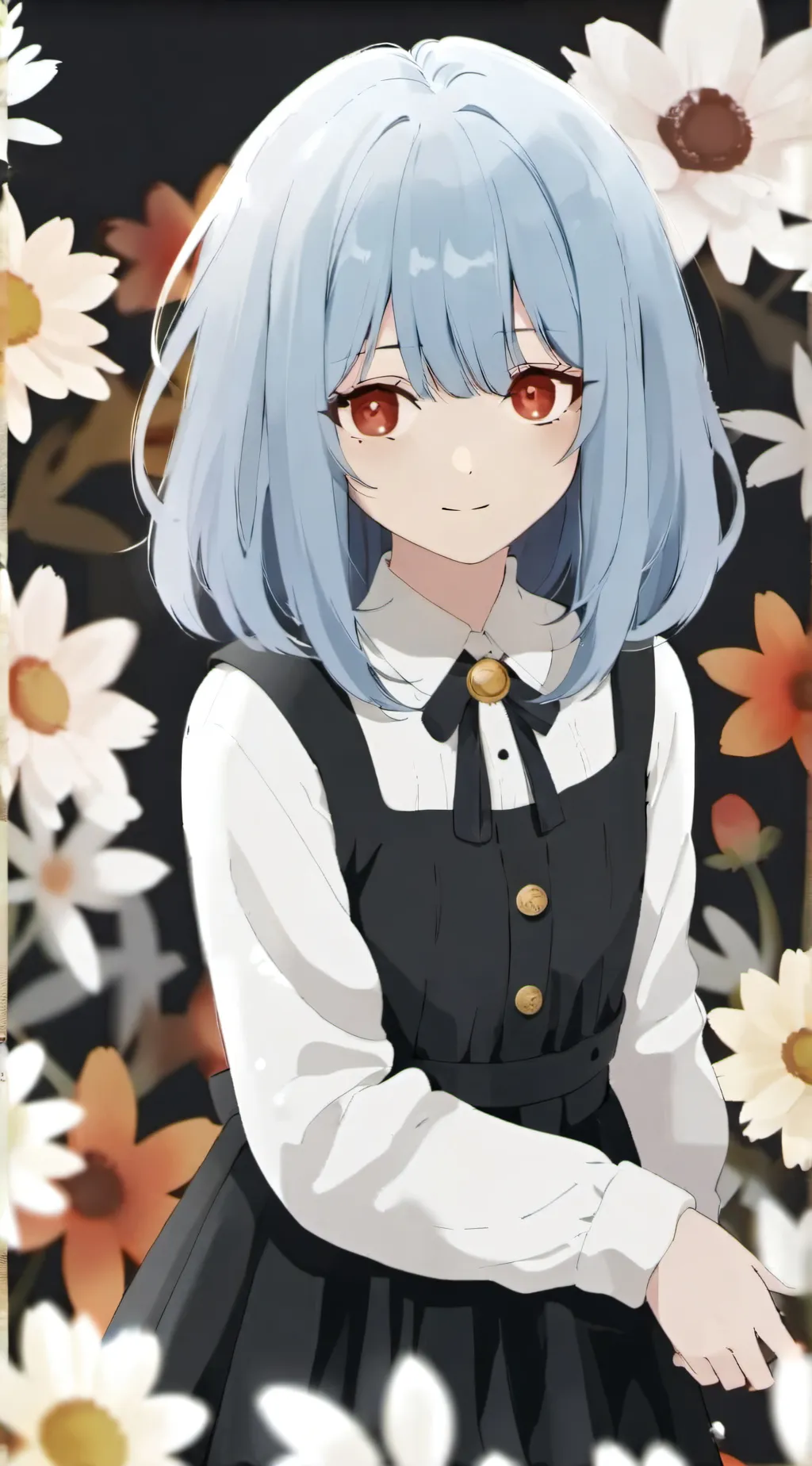 ai character: violet  background