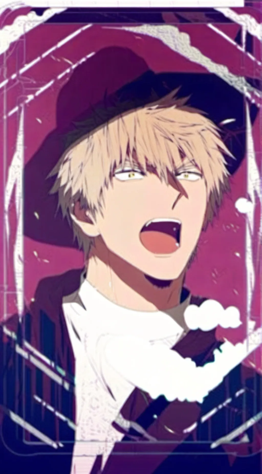 ai character: Bakugo  background