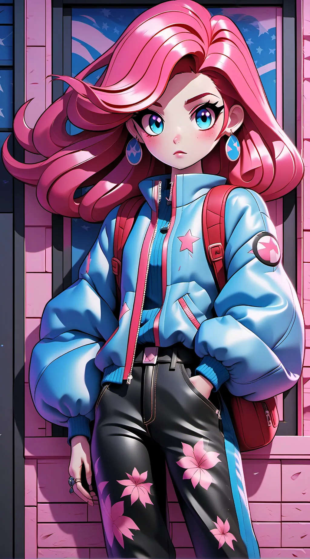 ai character: 📻RADIOAPPLE🍎 background