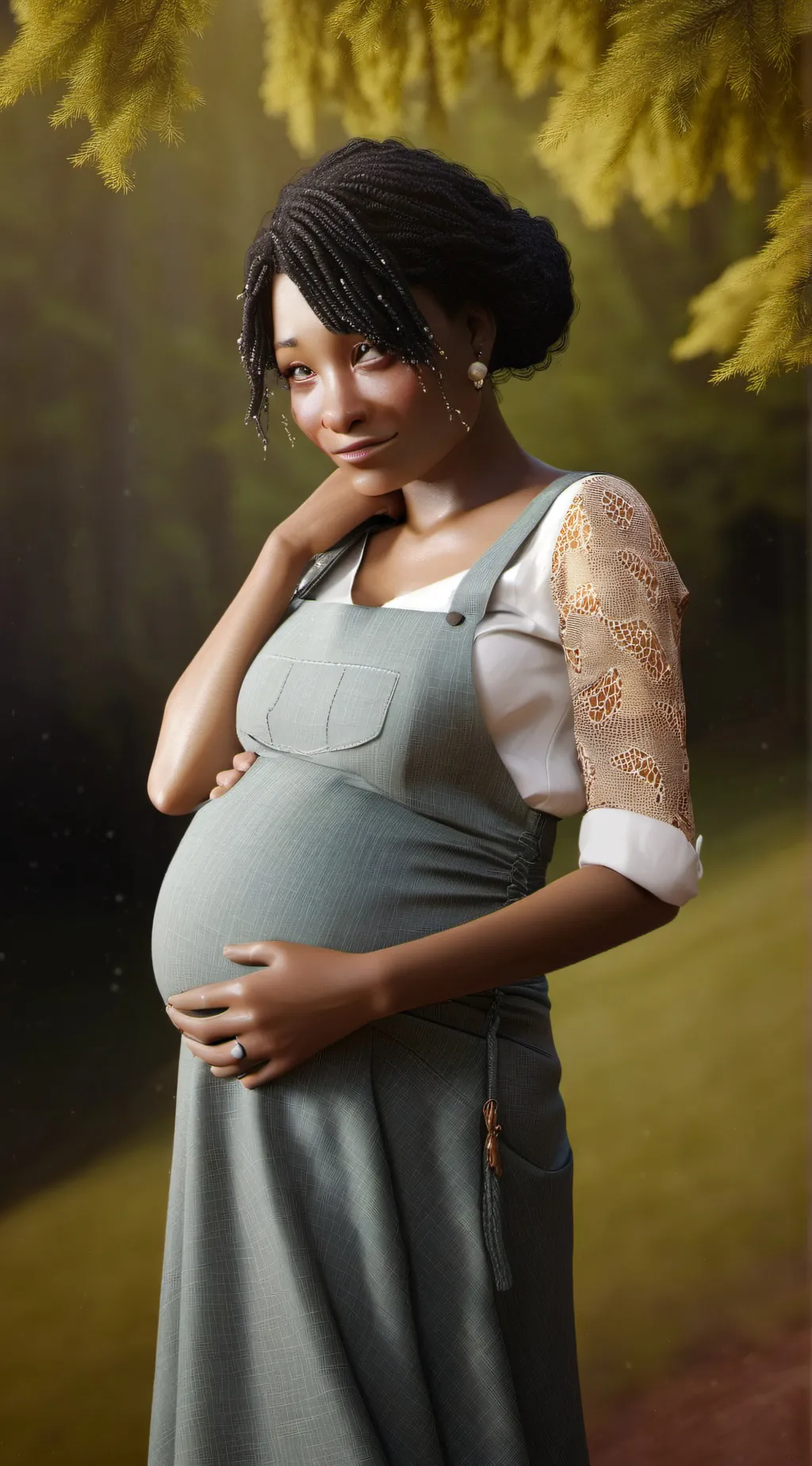 ai character: emily  background