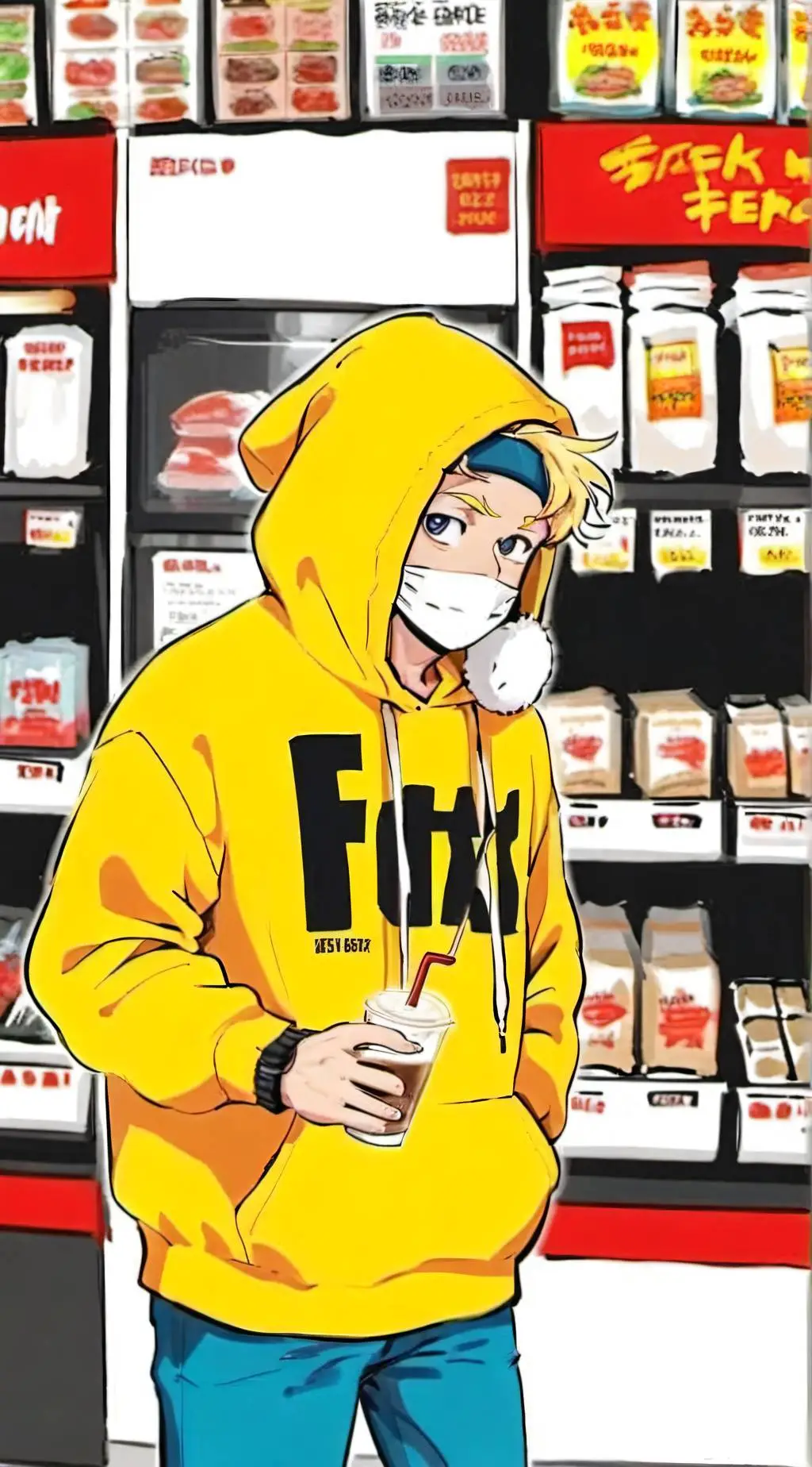 ai character: MHA Fatgum background