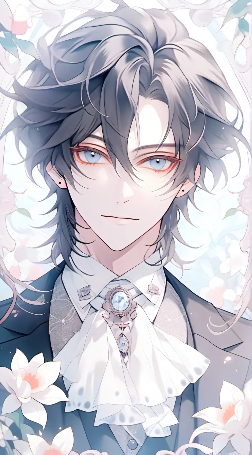 ai character: Night background