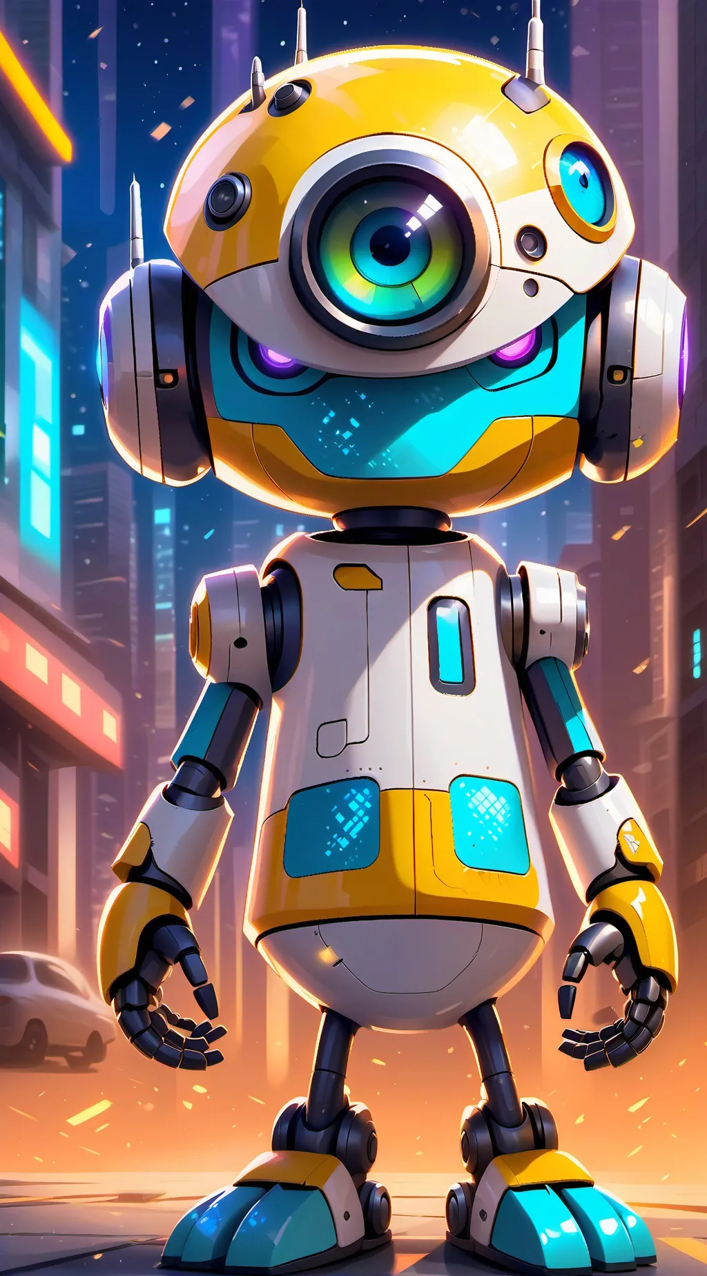 ai character: temu background