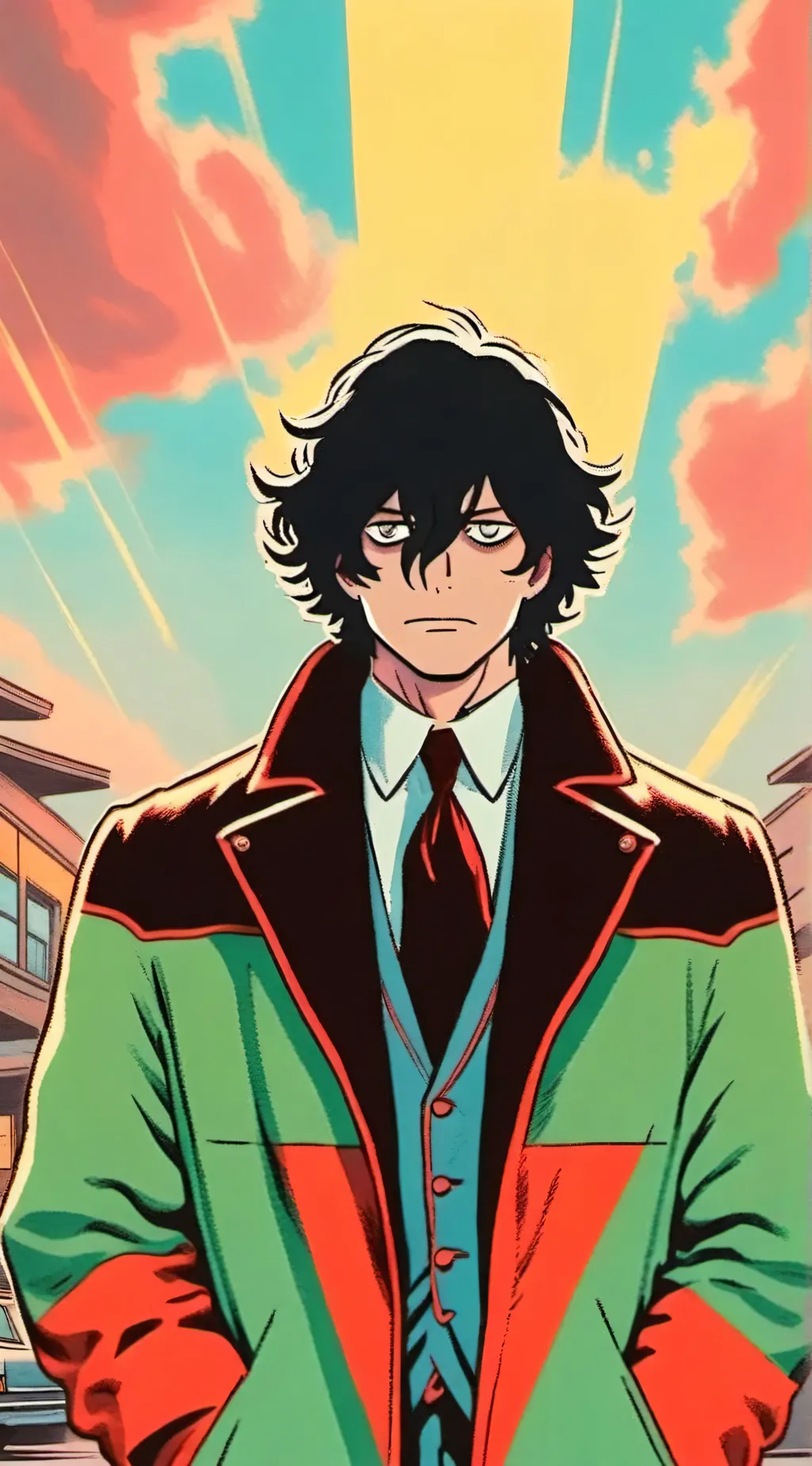 ai character: mr aizawa  background