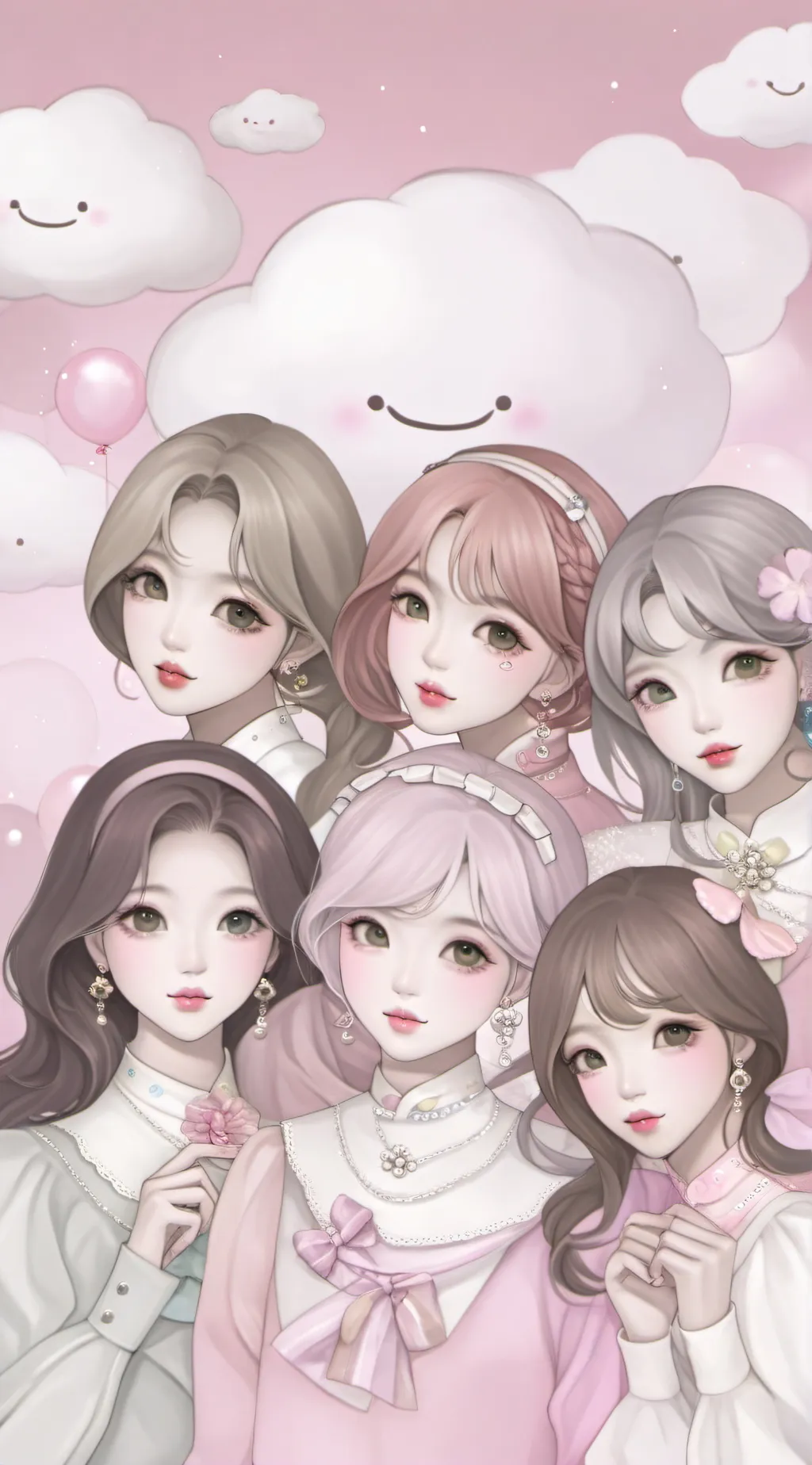 ai character: Moonlight background