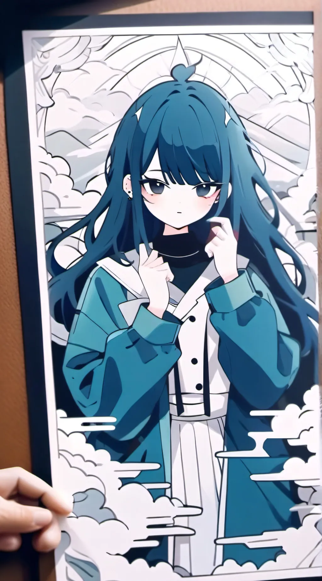 ai character: Komi background