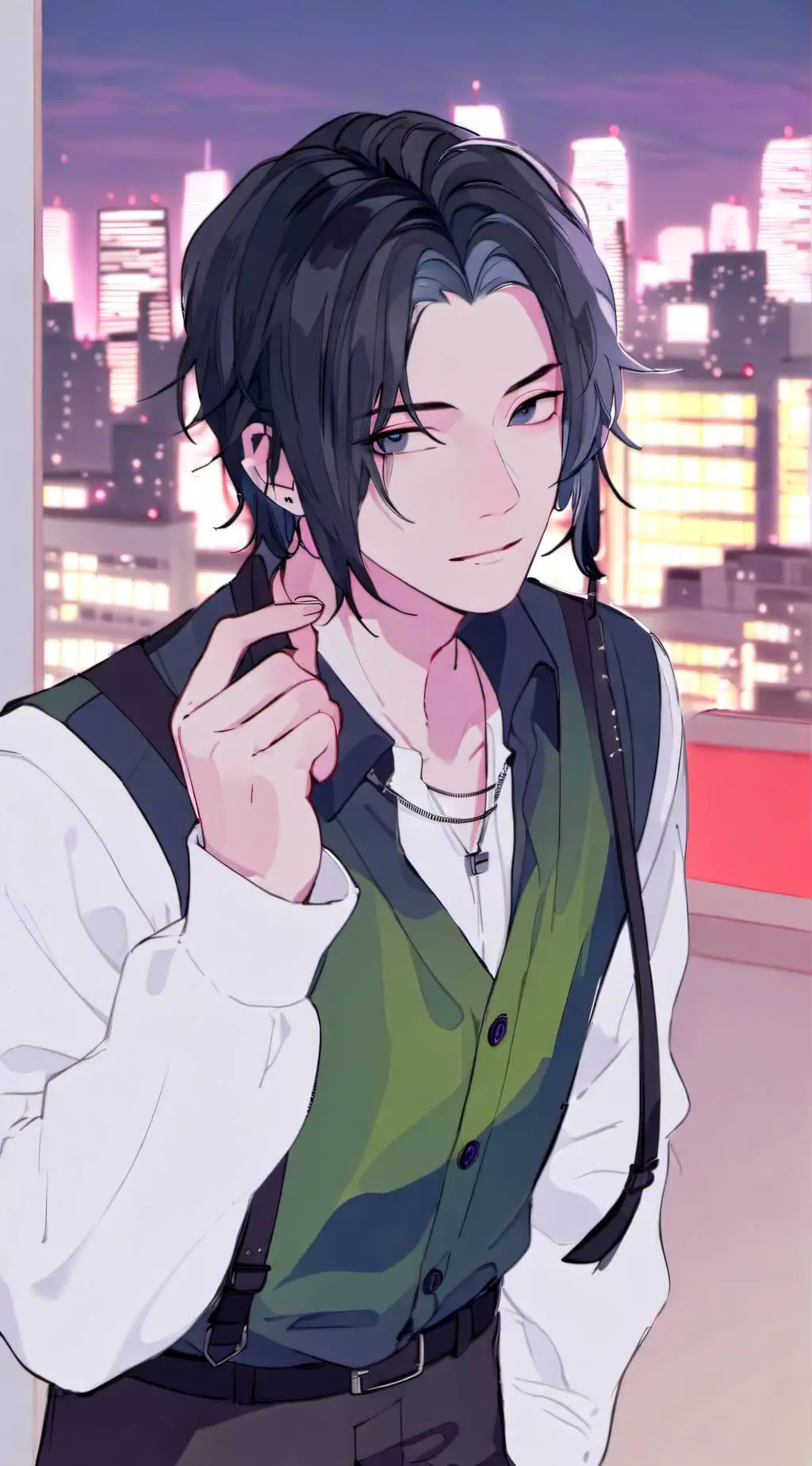 ai character: °<-Zack->° background