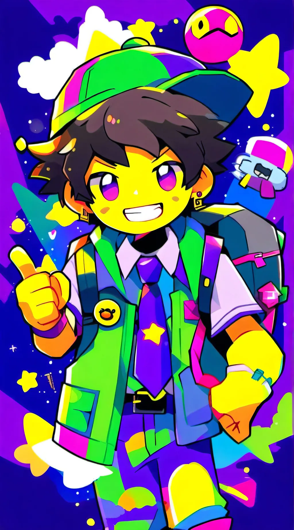 ai character: ⇜Infected⇝ background