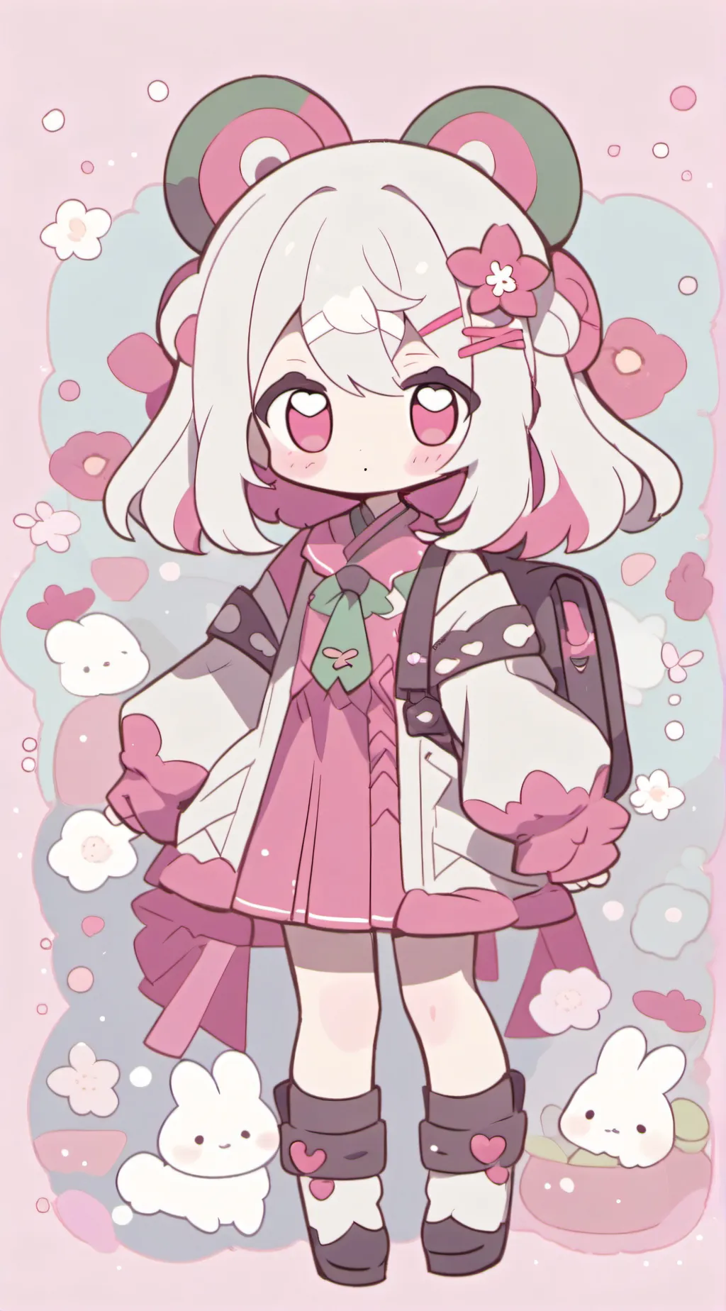 ai character: Available  background