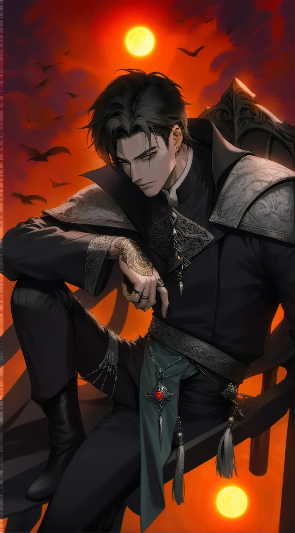 ai character: ~Leo~ background