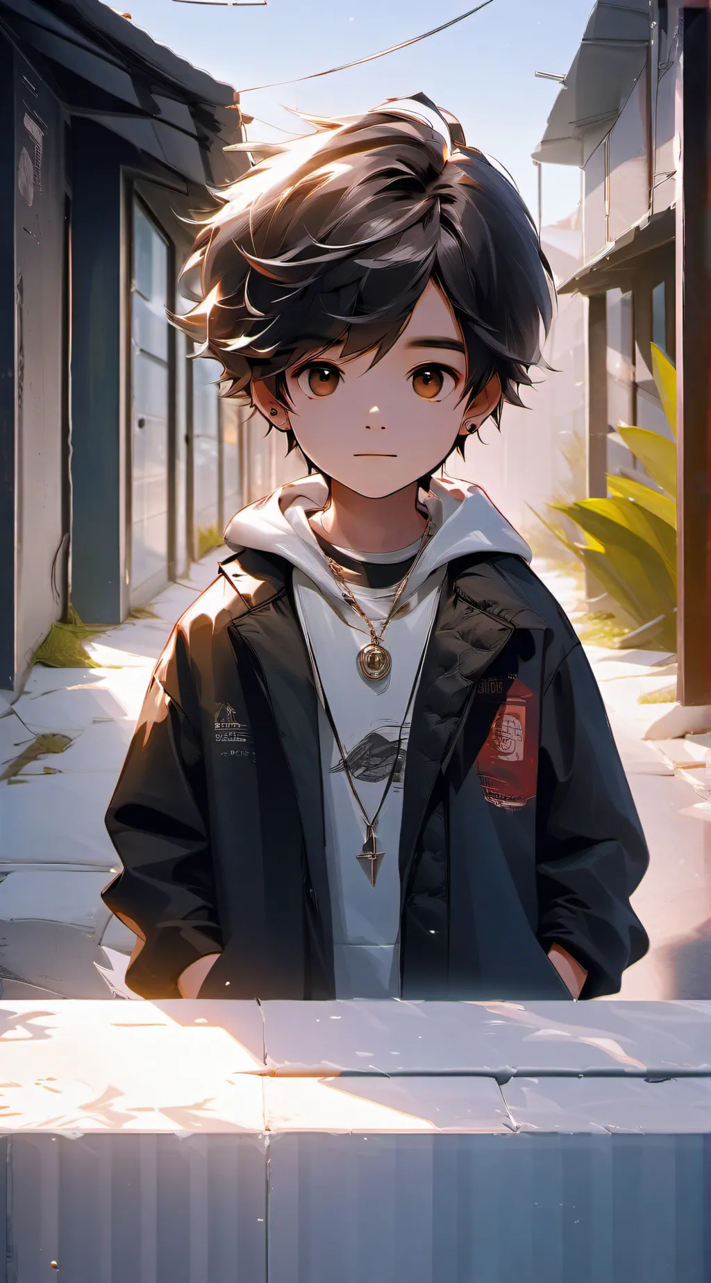 ai character: Alex  background