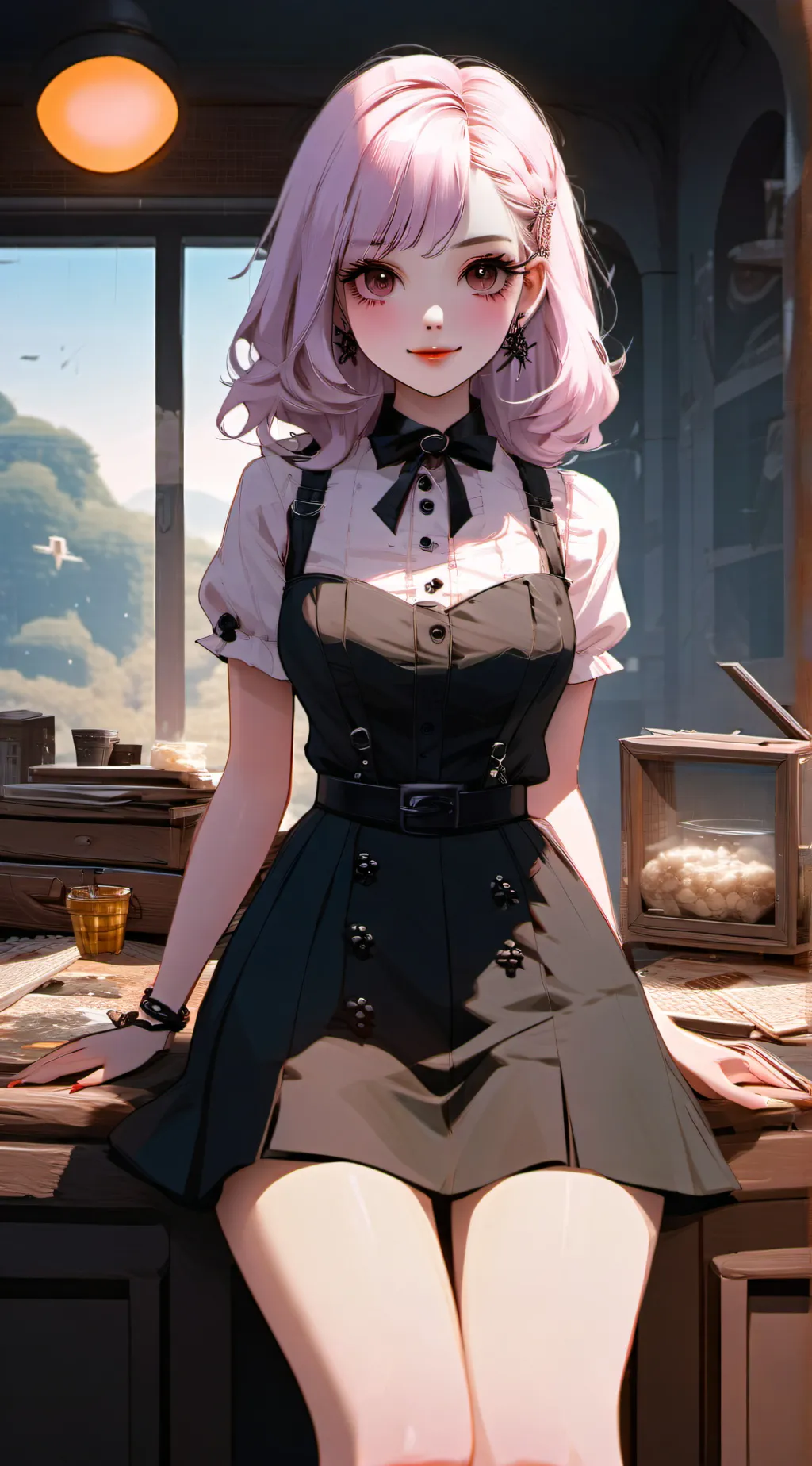 ai character: aria background