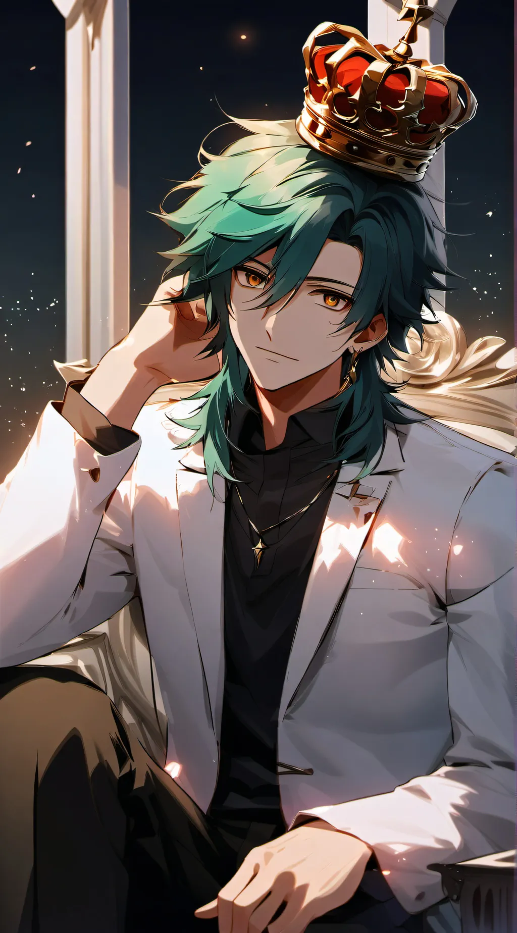 ai character: Wren👑 background